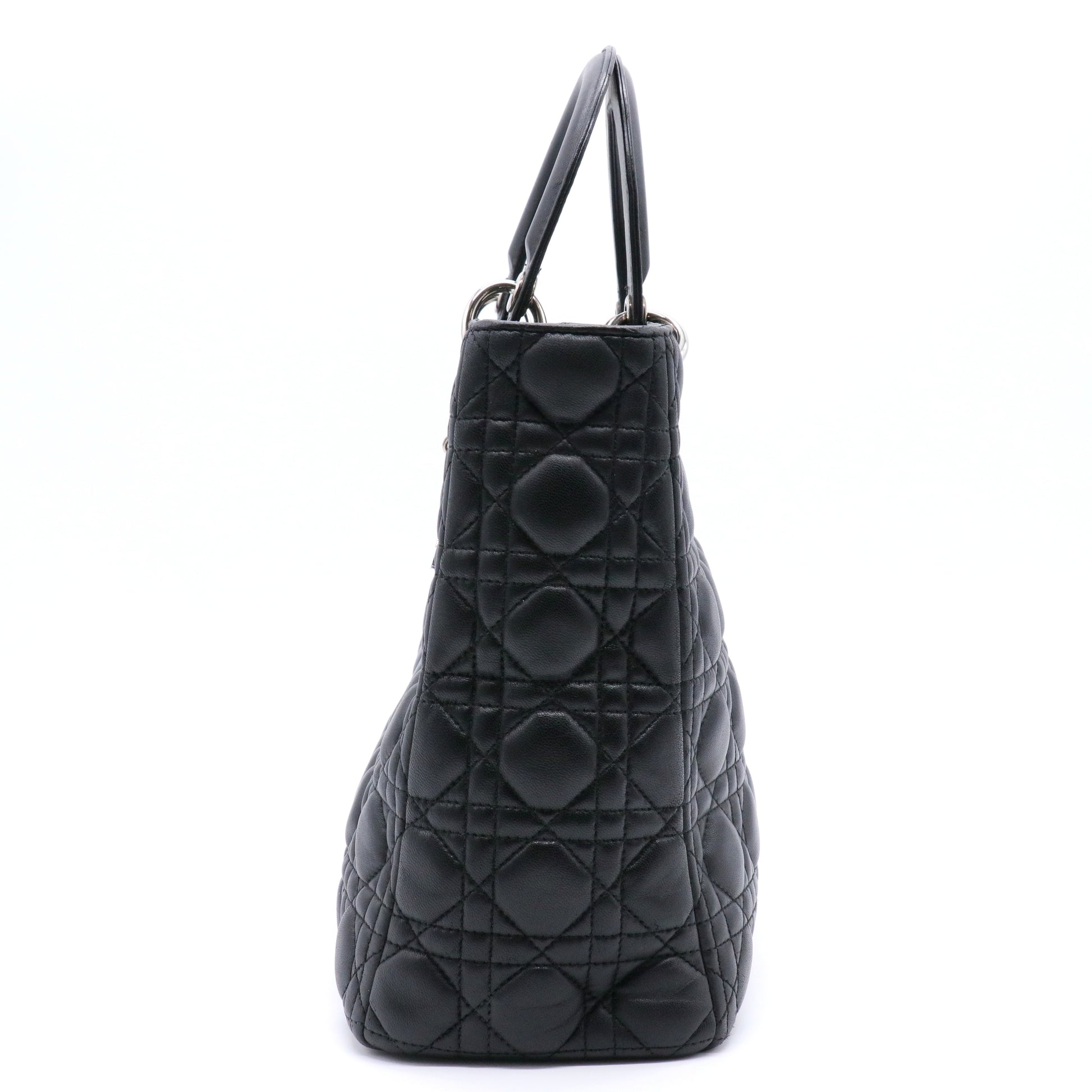 Lambskin Cannage Lady Dior Black