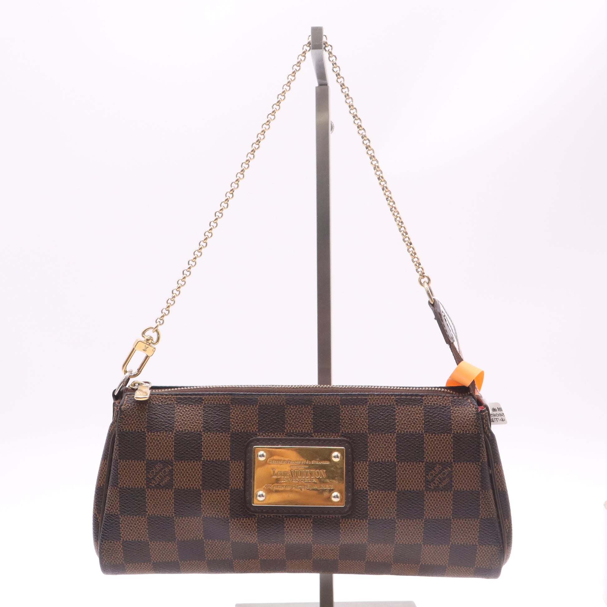 Louis Vuitton Damier Canvas Eva Clutch Bag twins LDZ225