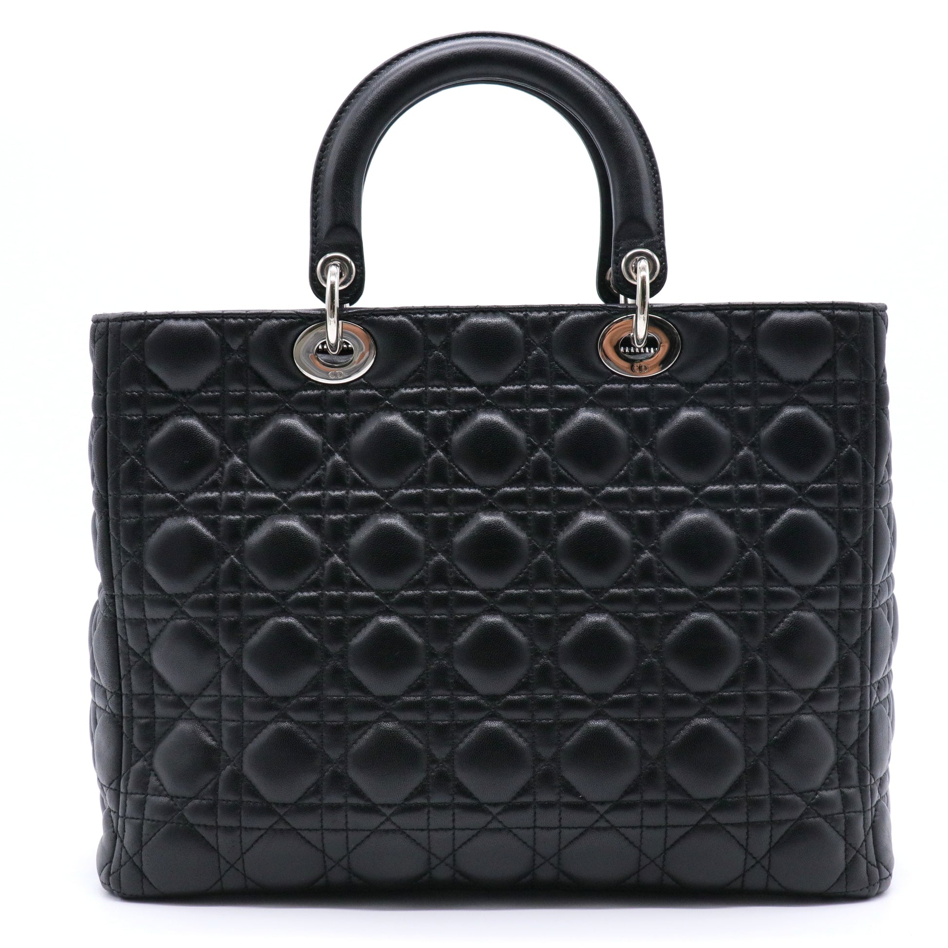 Lambskin Cannage Lady Dior Black