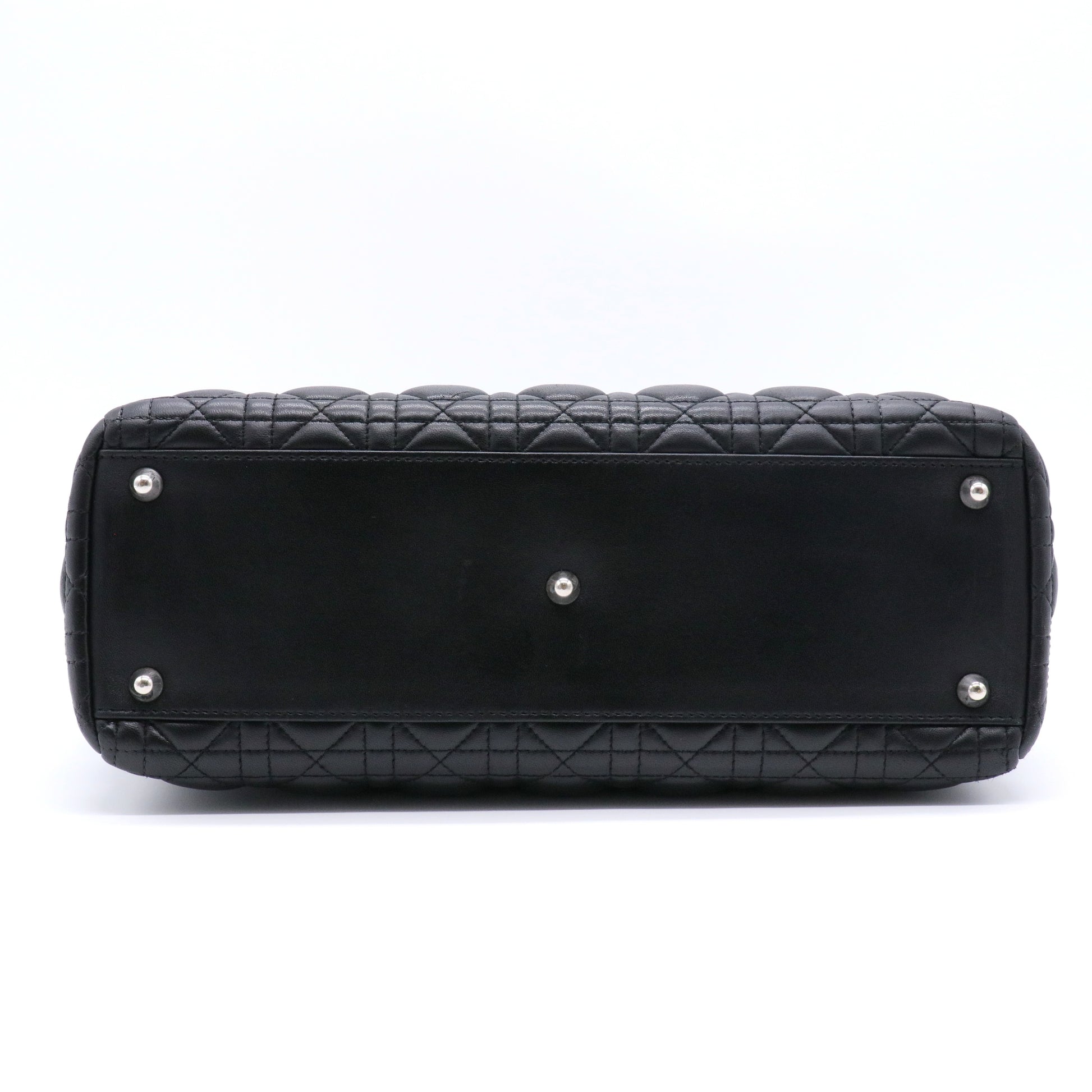 Lambskin Cannage Lady Dior Black