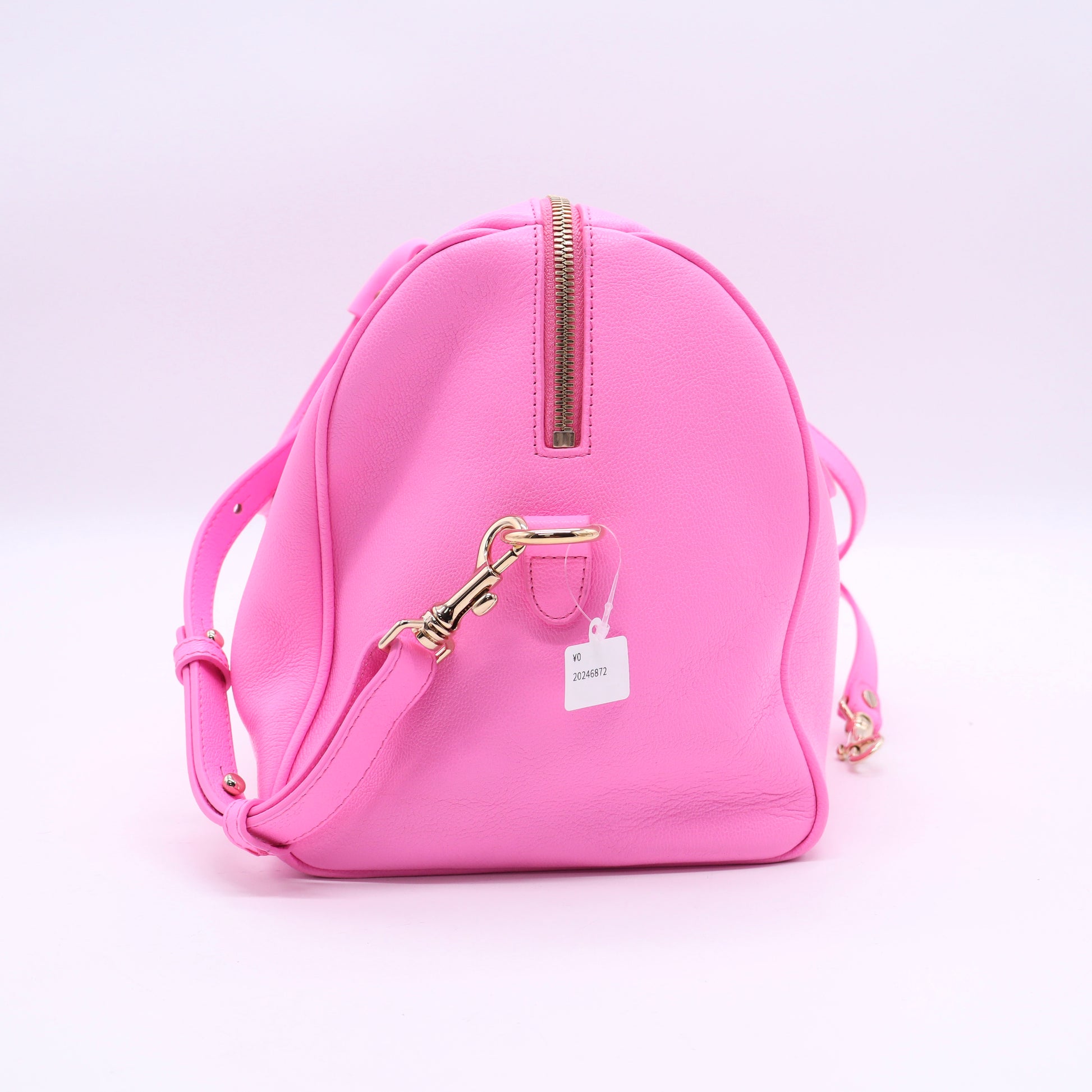Calfskin Palazzo Duffle Bag Pink Twins LDJ3359