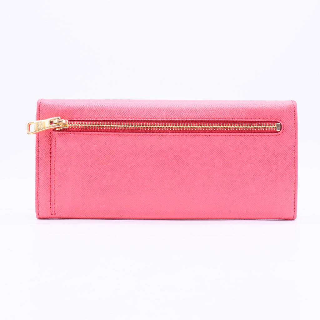 Saffiano Lux Leather Continental Wallet W20055