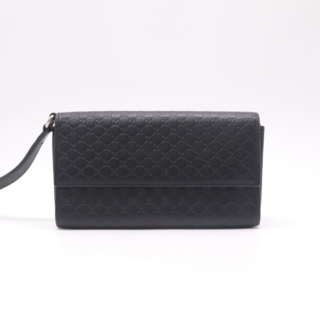 Gucci Microguccissima Travel Document Case / Clutch Wallet W22335