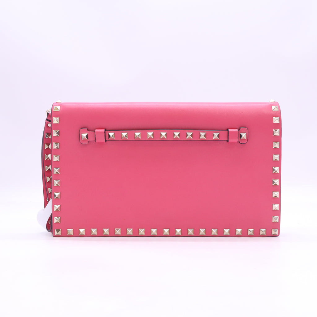 Nappa Rockstud Wristlet Clutch Ninphea W23526