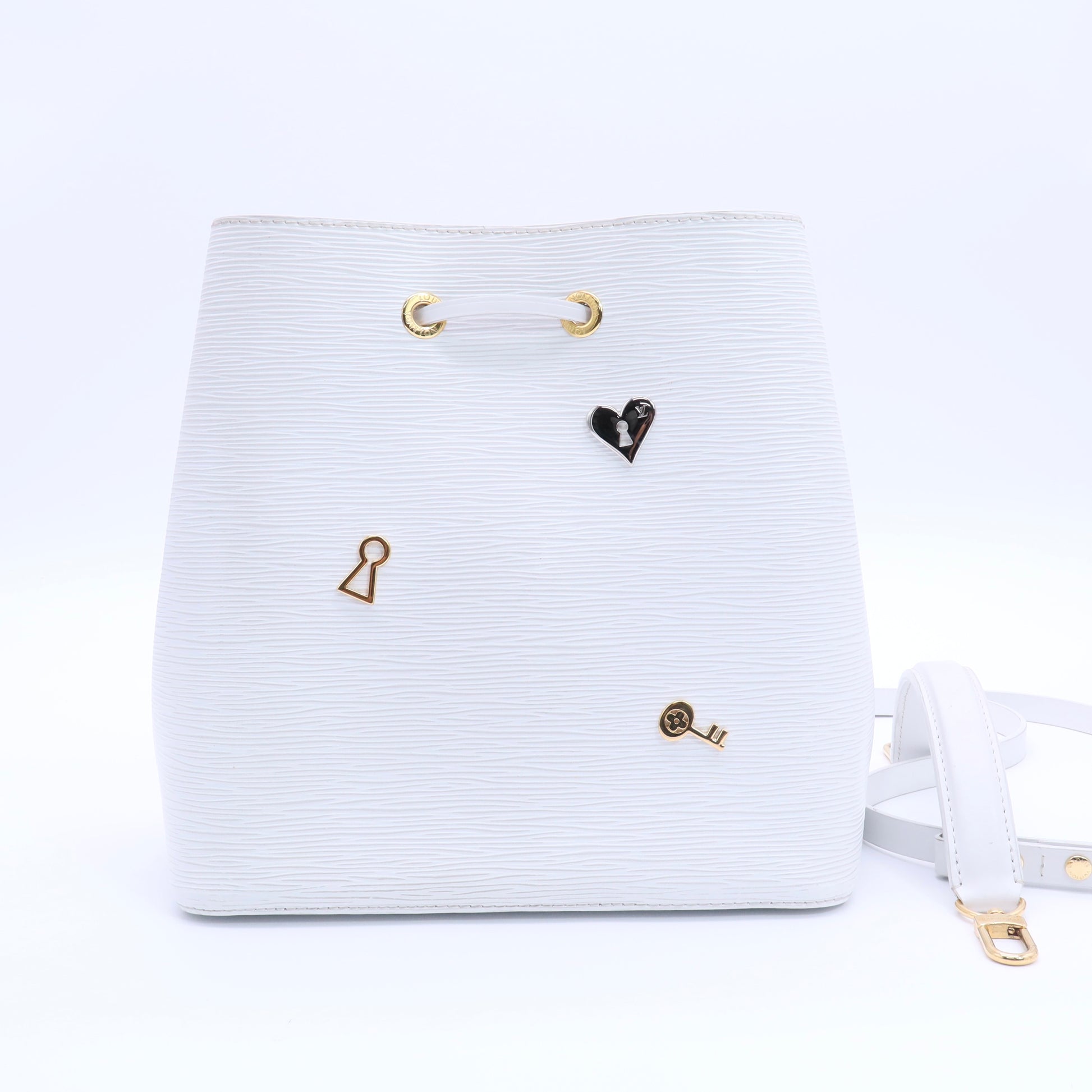 White Epi Neonoe Love Lock twins