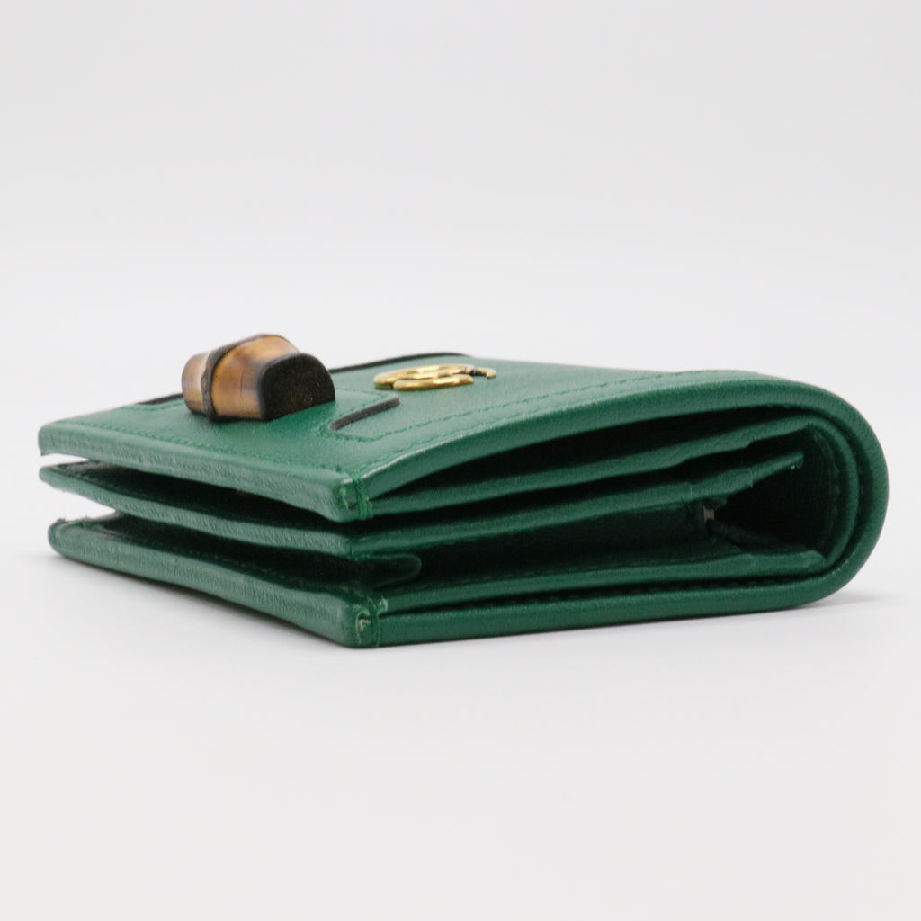 Diana Wallet Bamboo Accent Compact Wallet