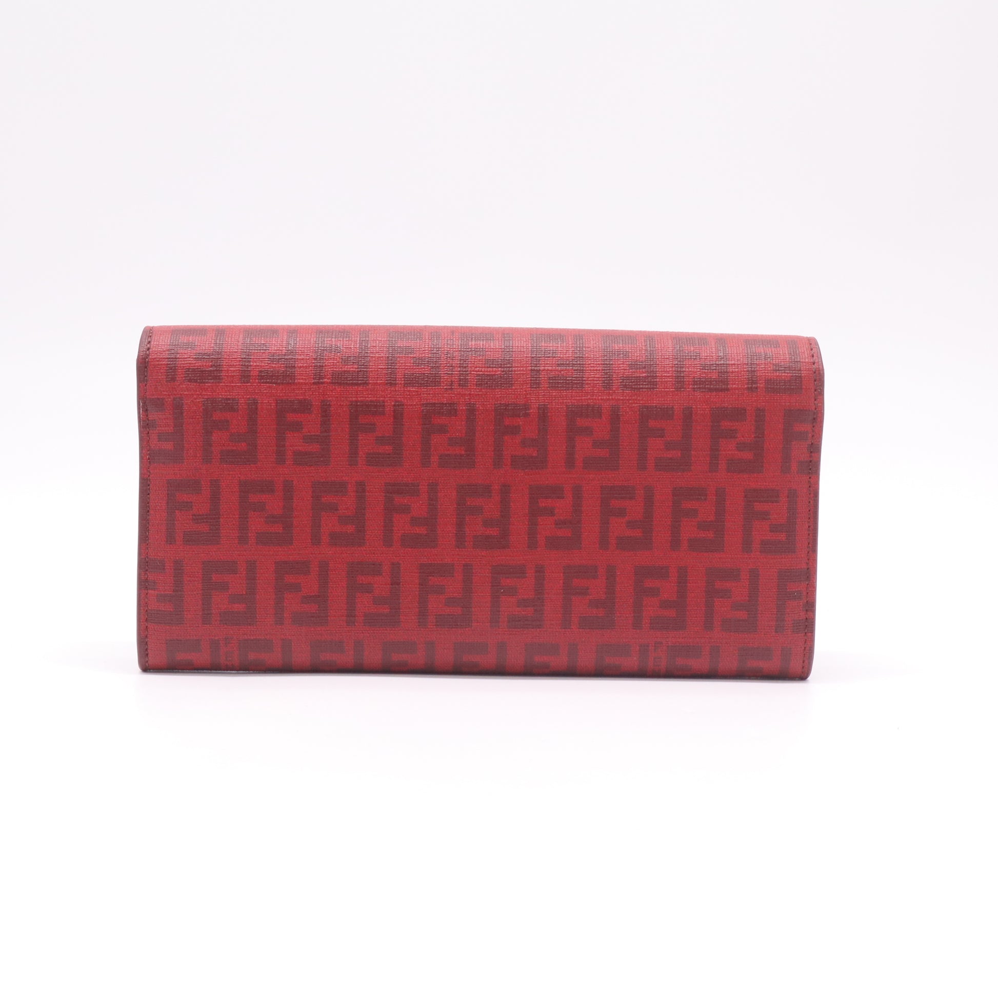 Fendi Zucchino Flap Continental Wallet W22209