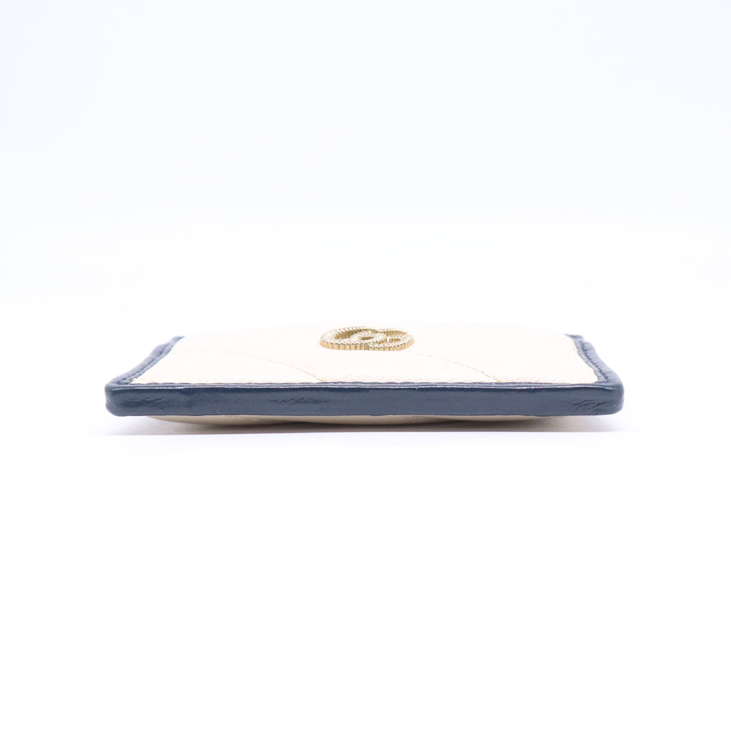 Gucci GG Marmont Matelassé Card Case W21067