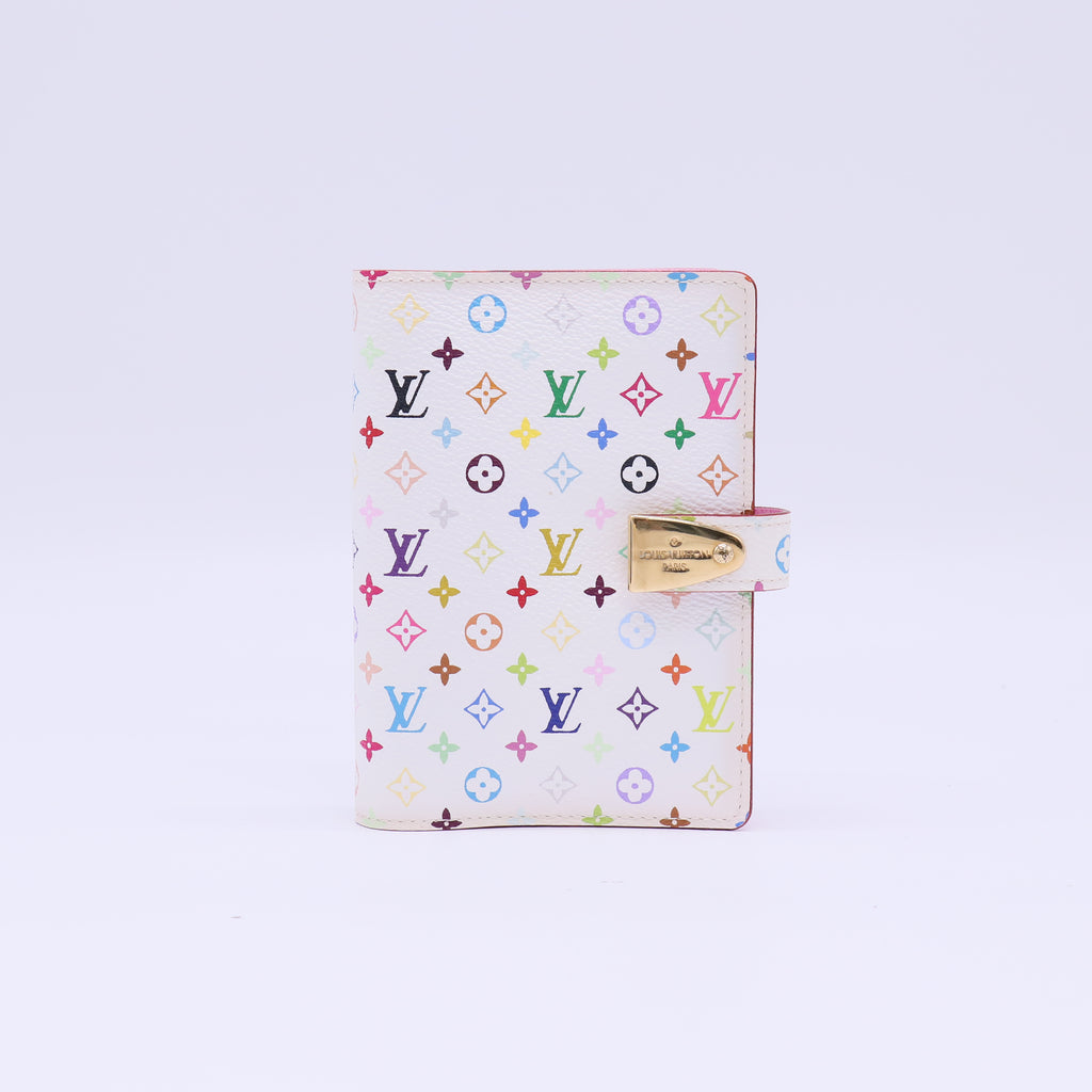 Louis Vuitton Monogram Multicolore Agenda White W22360