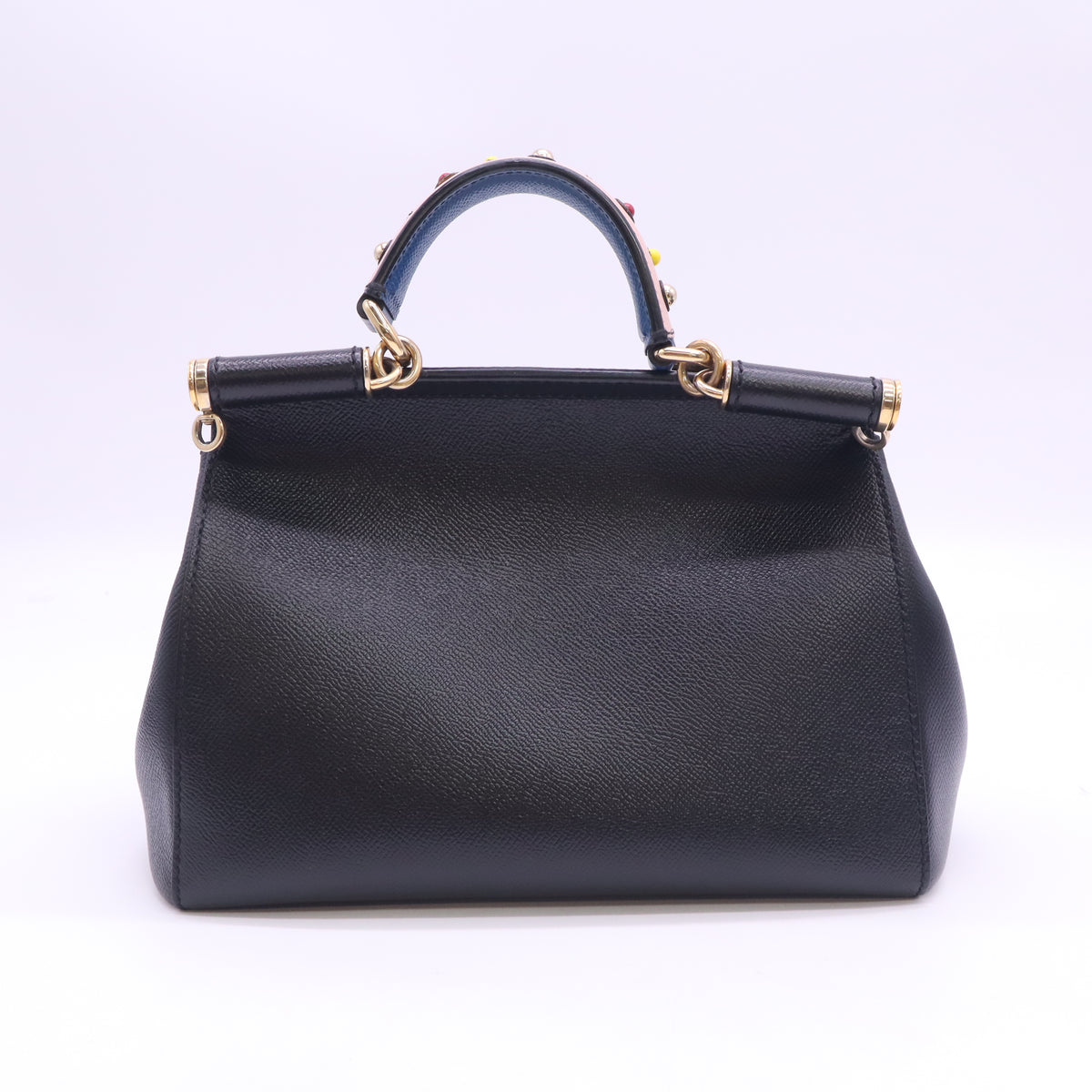 Dauphine Large Miss Sicily Satchel Black B24229