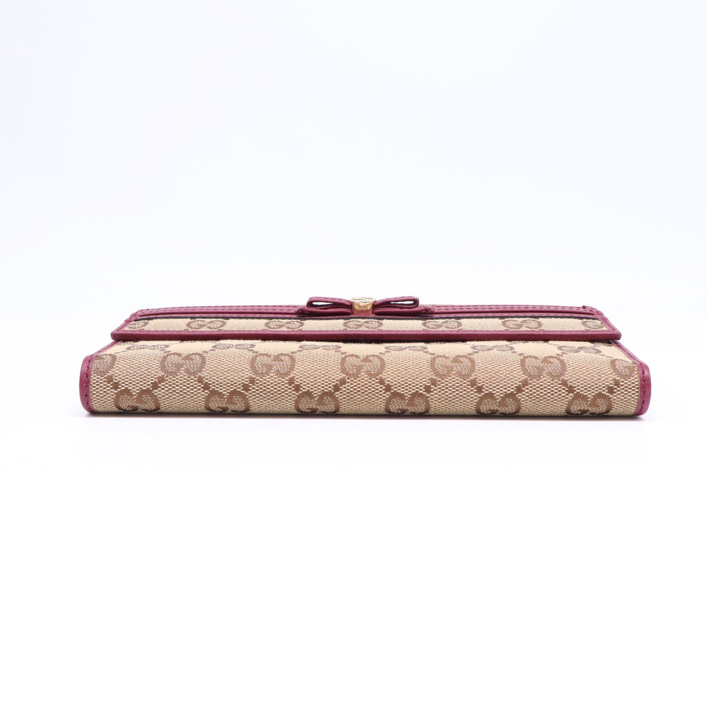 Gucci Mayfair GG Canvas Long Wallet W21073