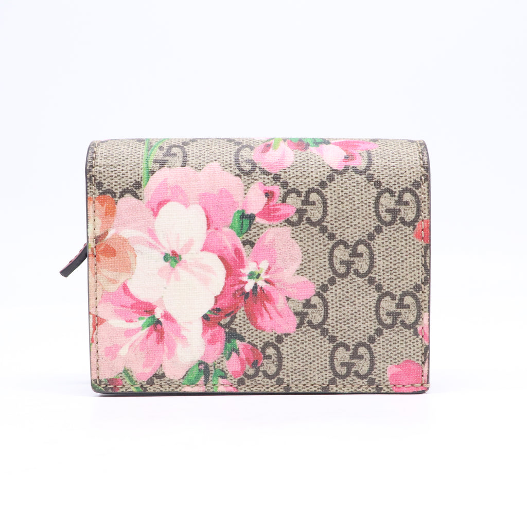 Gucci GG Blooms Supreme French Flap Wallet W21061