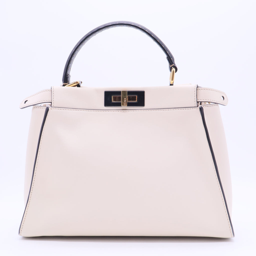 Peekaboo Bag Rigid Leather Regular B12135