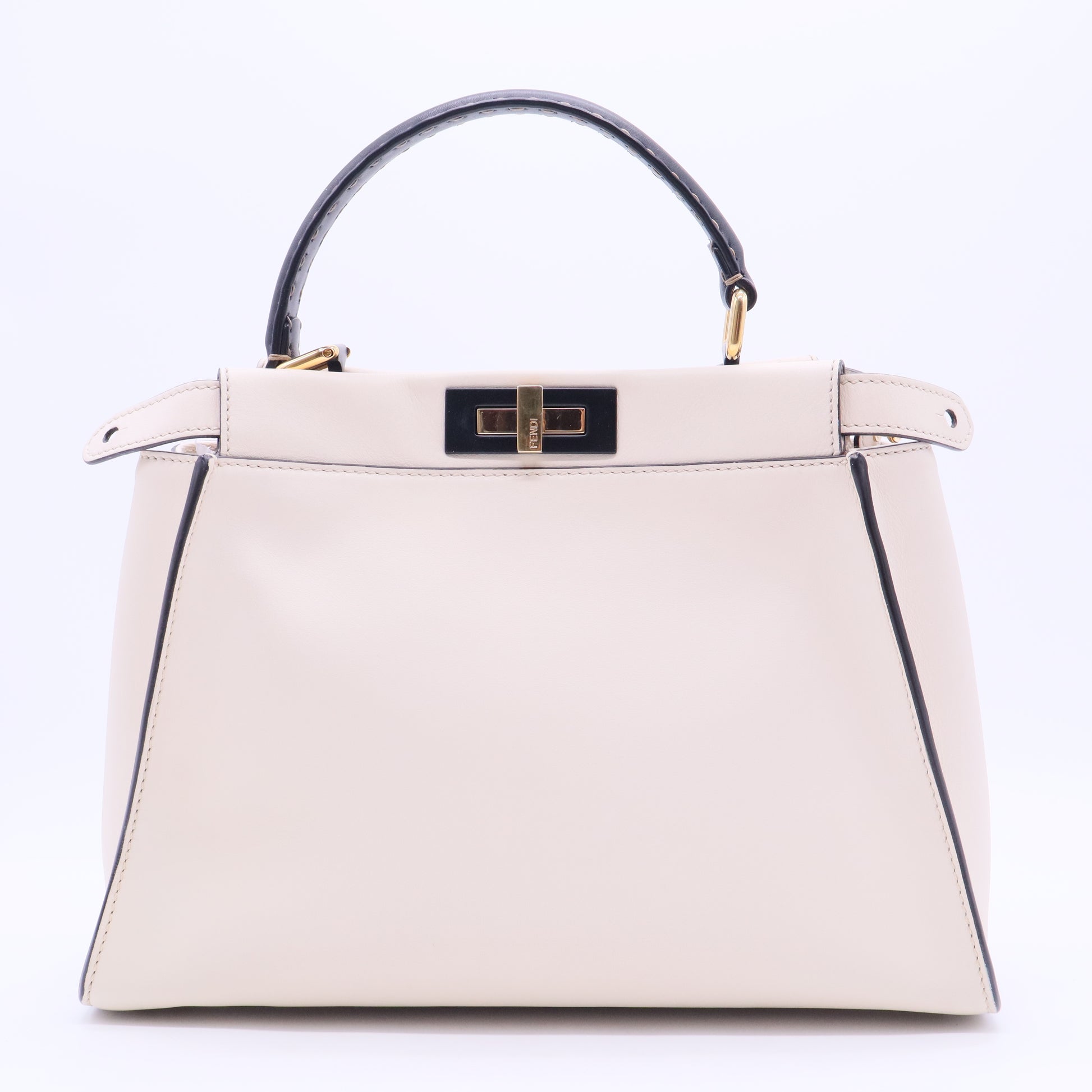 Peekaboo Bag Rigid Leather Regular B12135