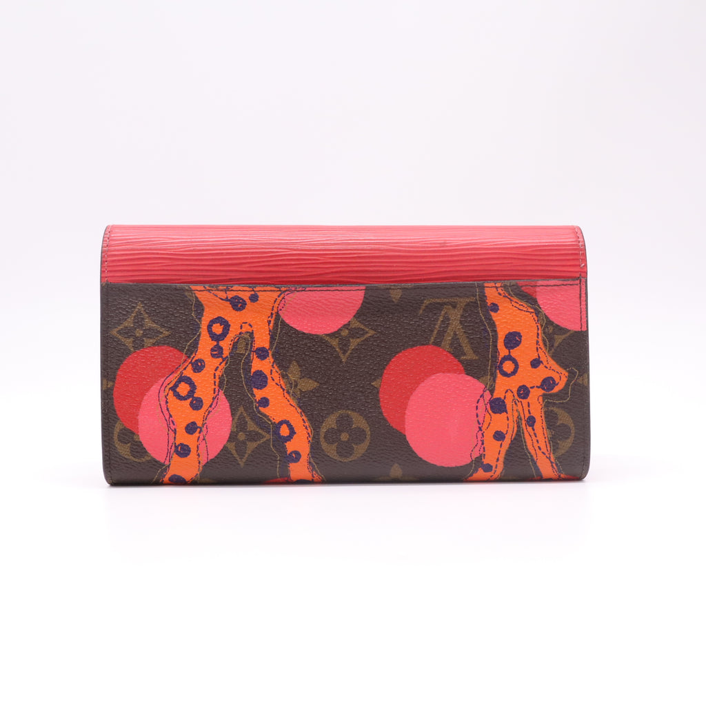 Louis Vuitton Limited Edition Monogram Ramages and Epi Leather Sarah Wallet W22318