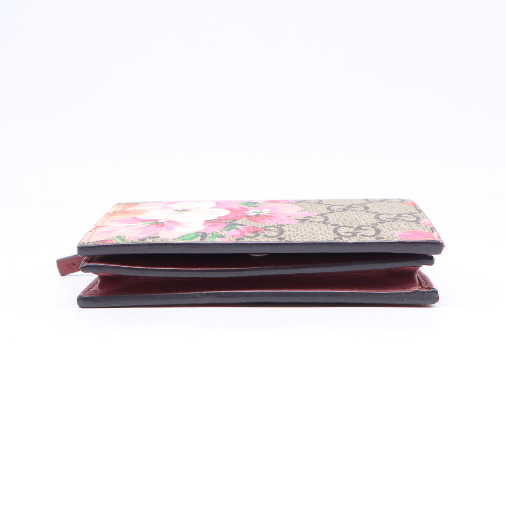 Gucci GG Blooms Supreme French Flap Wallet W21061