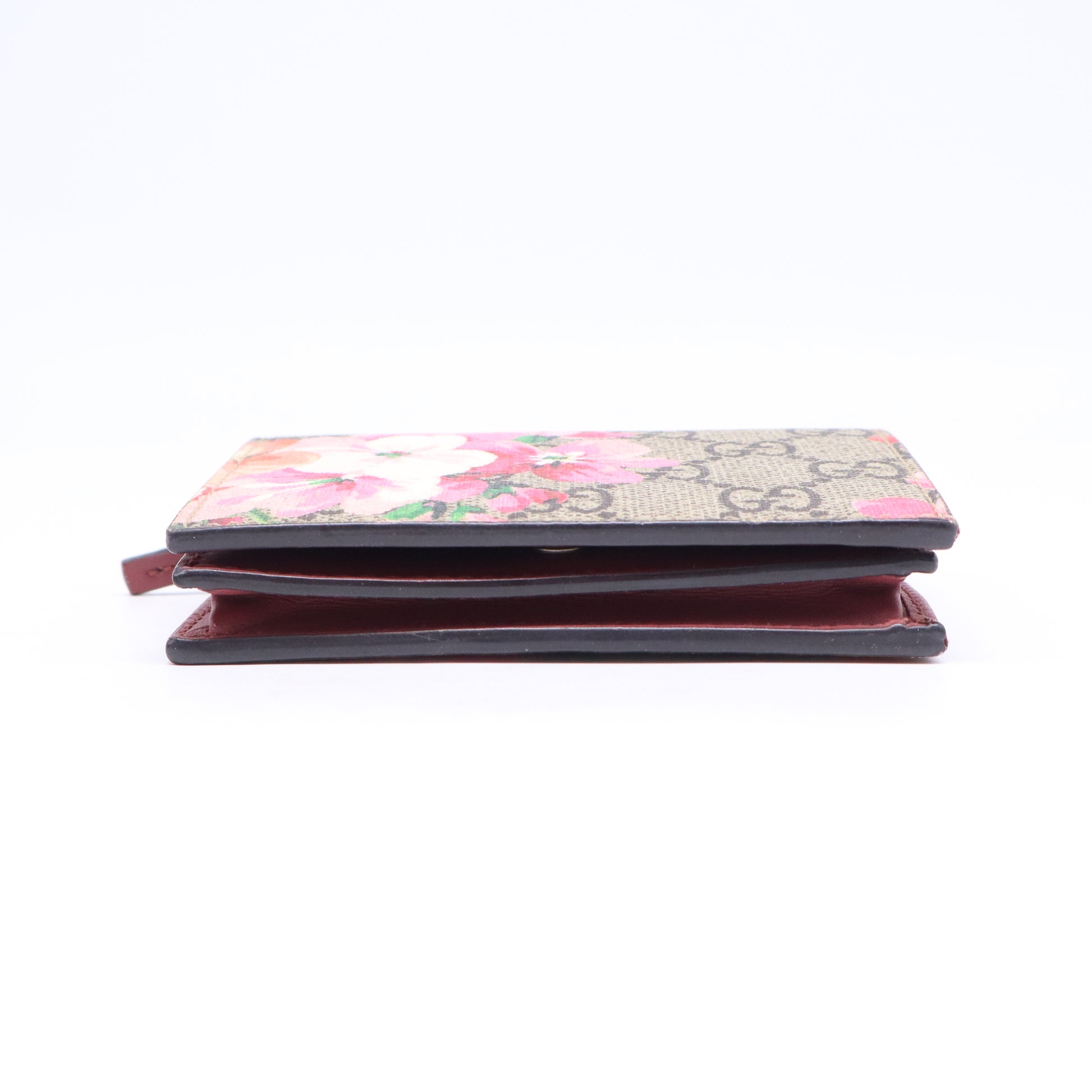 Gucci GG Blooms Supreme French Flap Wallet W21061