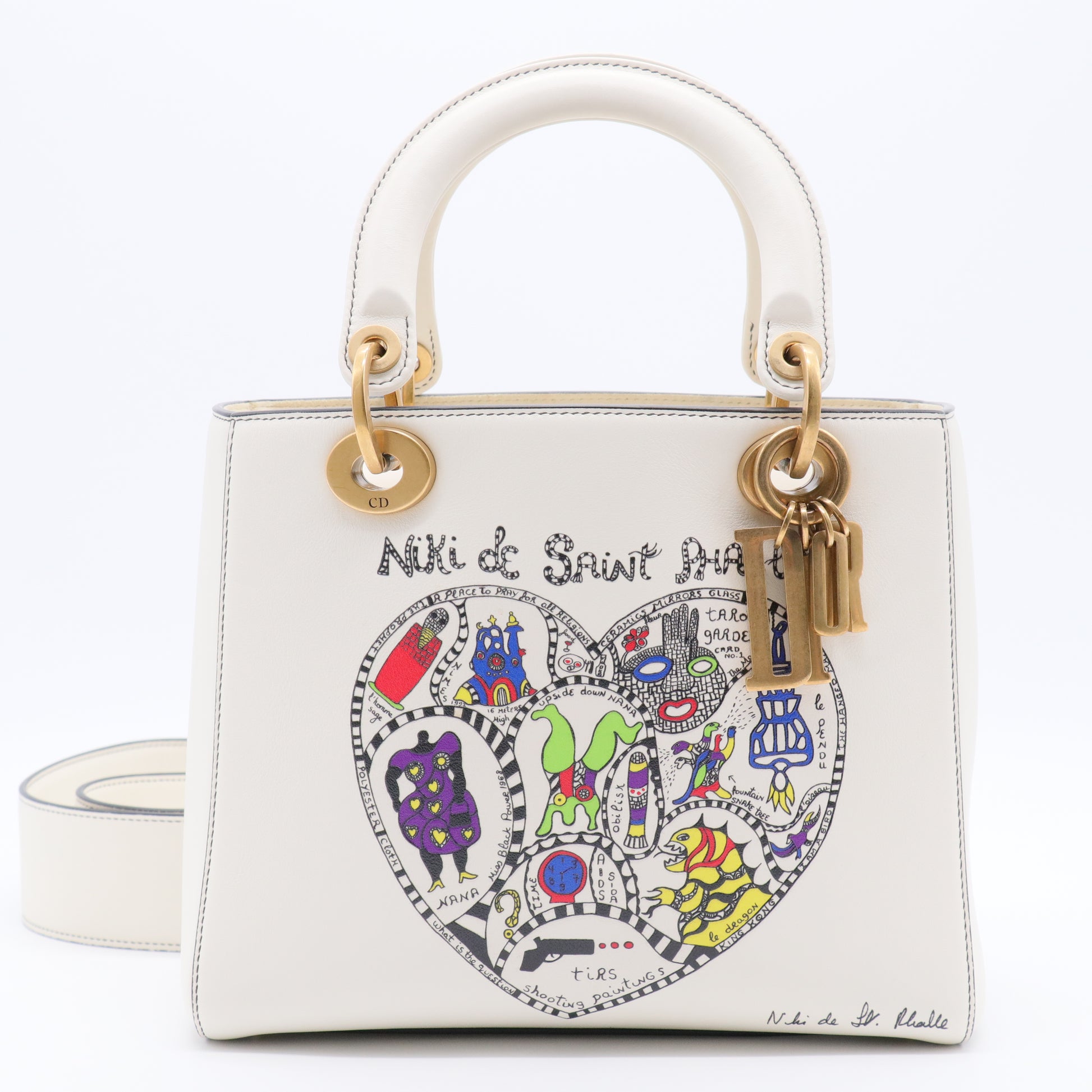Leather Lady Dior Medium