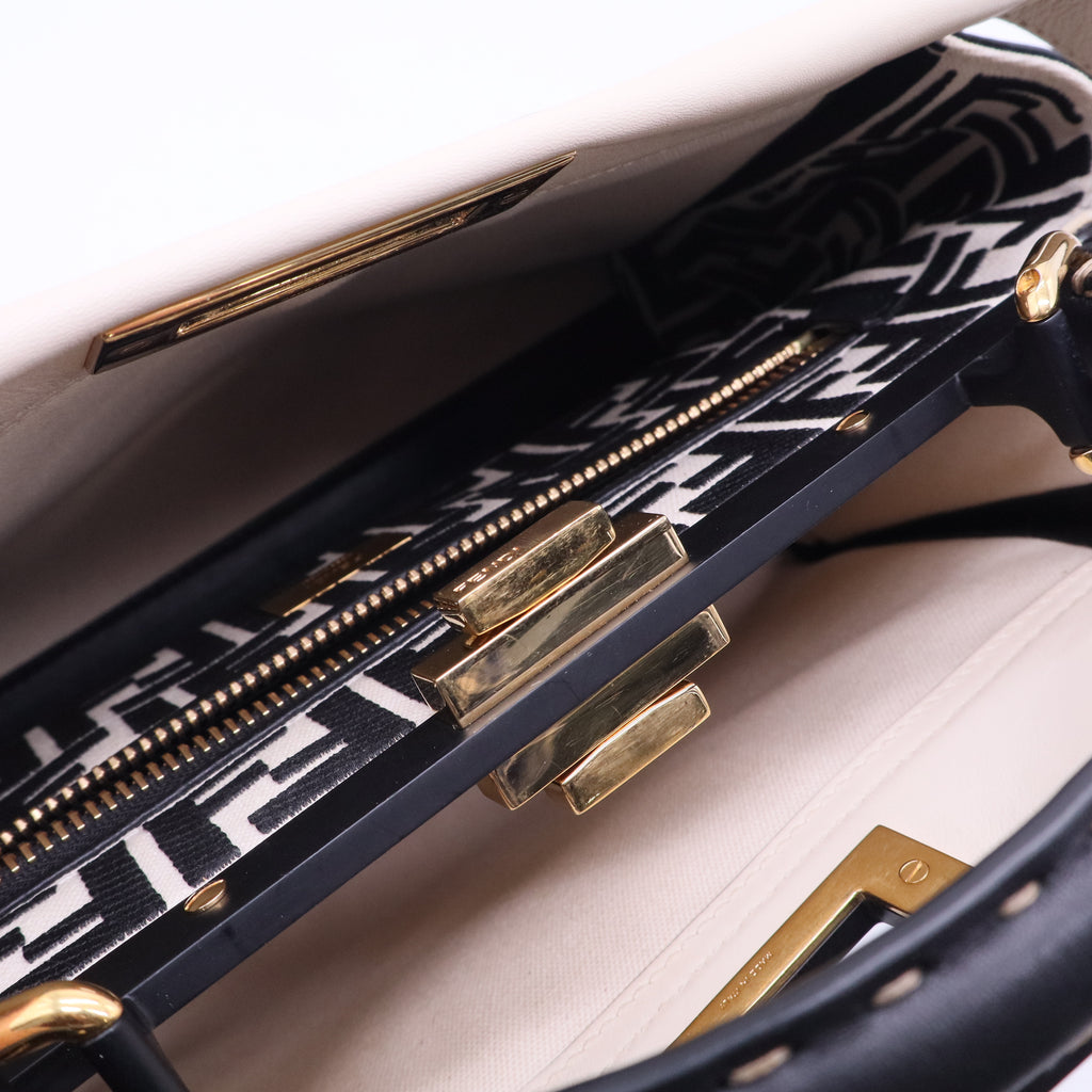 Peekaboo Bag Rigid Leather Regular B12135