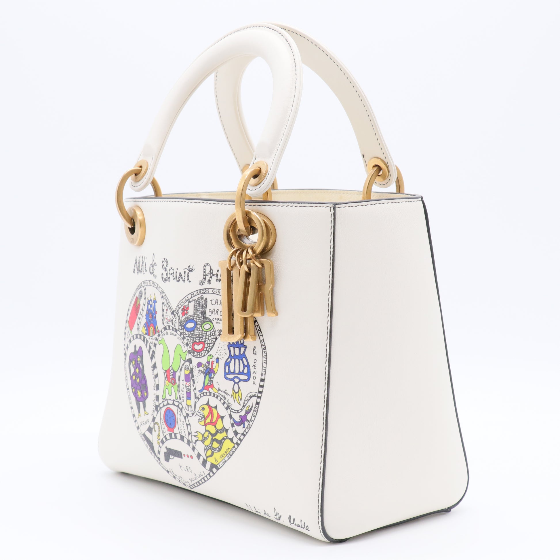 Leather Lady Dior Medium