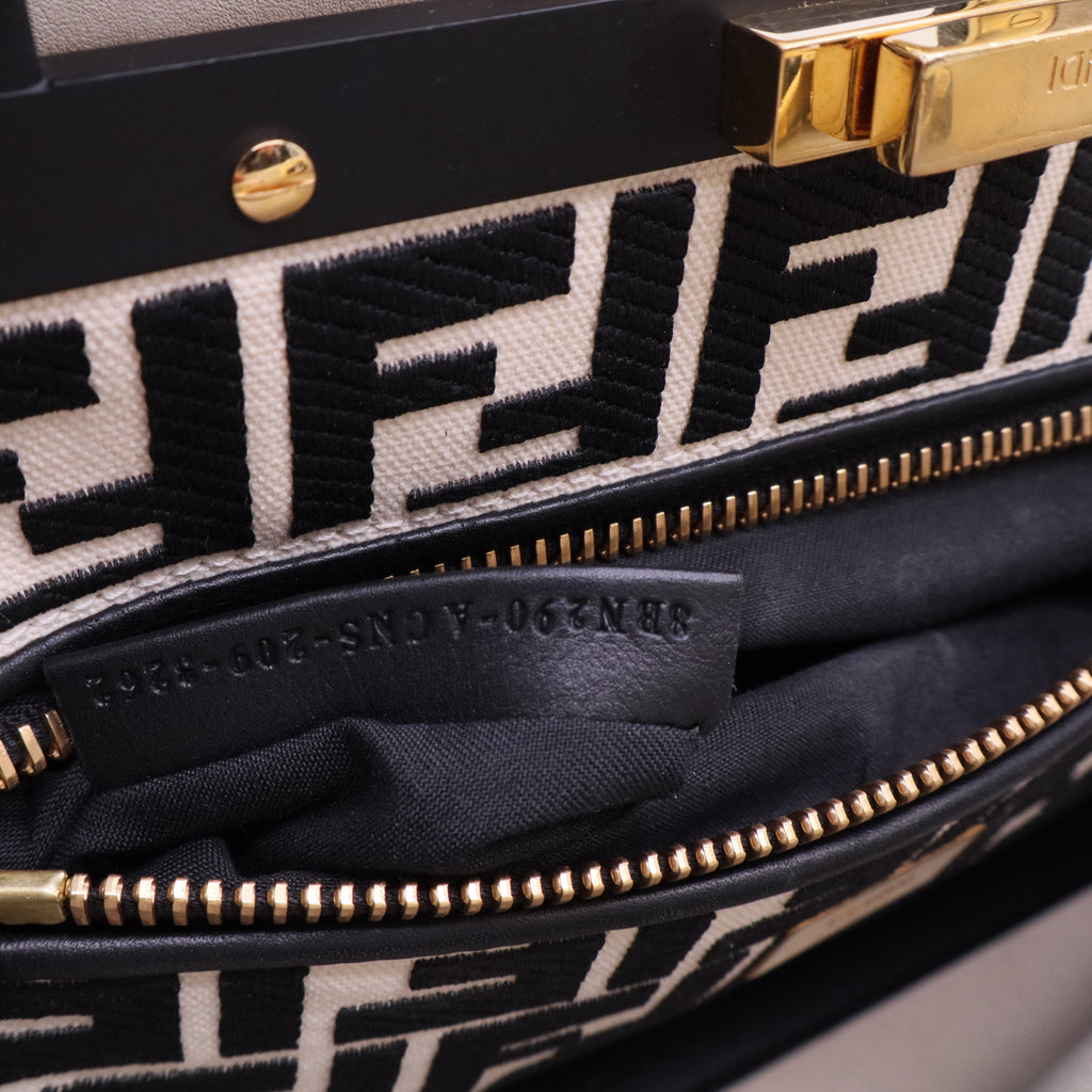 Peekaboo Bag Rigid Leather Regular B12135