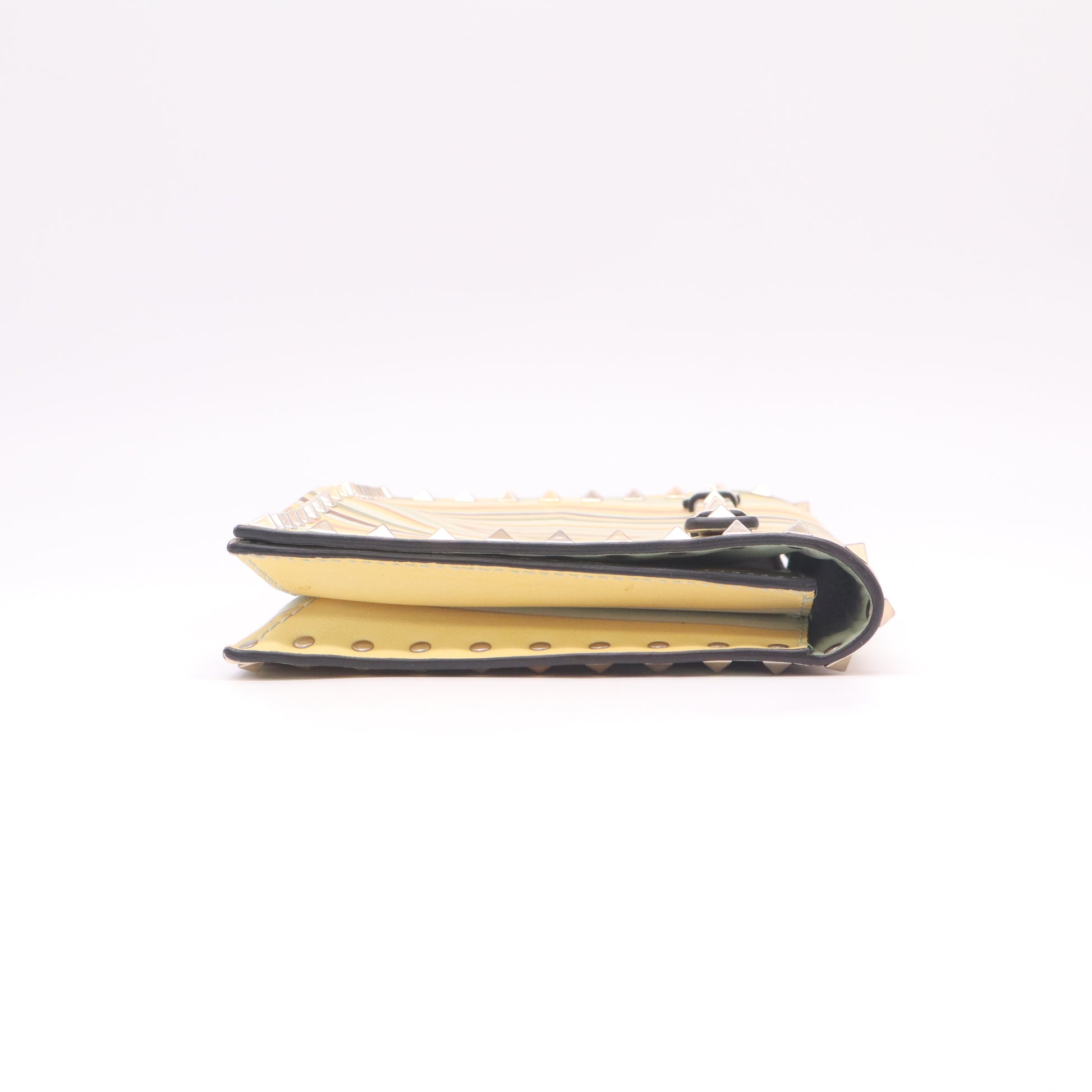 Valentino Garavani 1973 Native Couture Rockstud Flap Clutch W22122