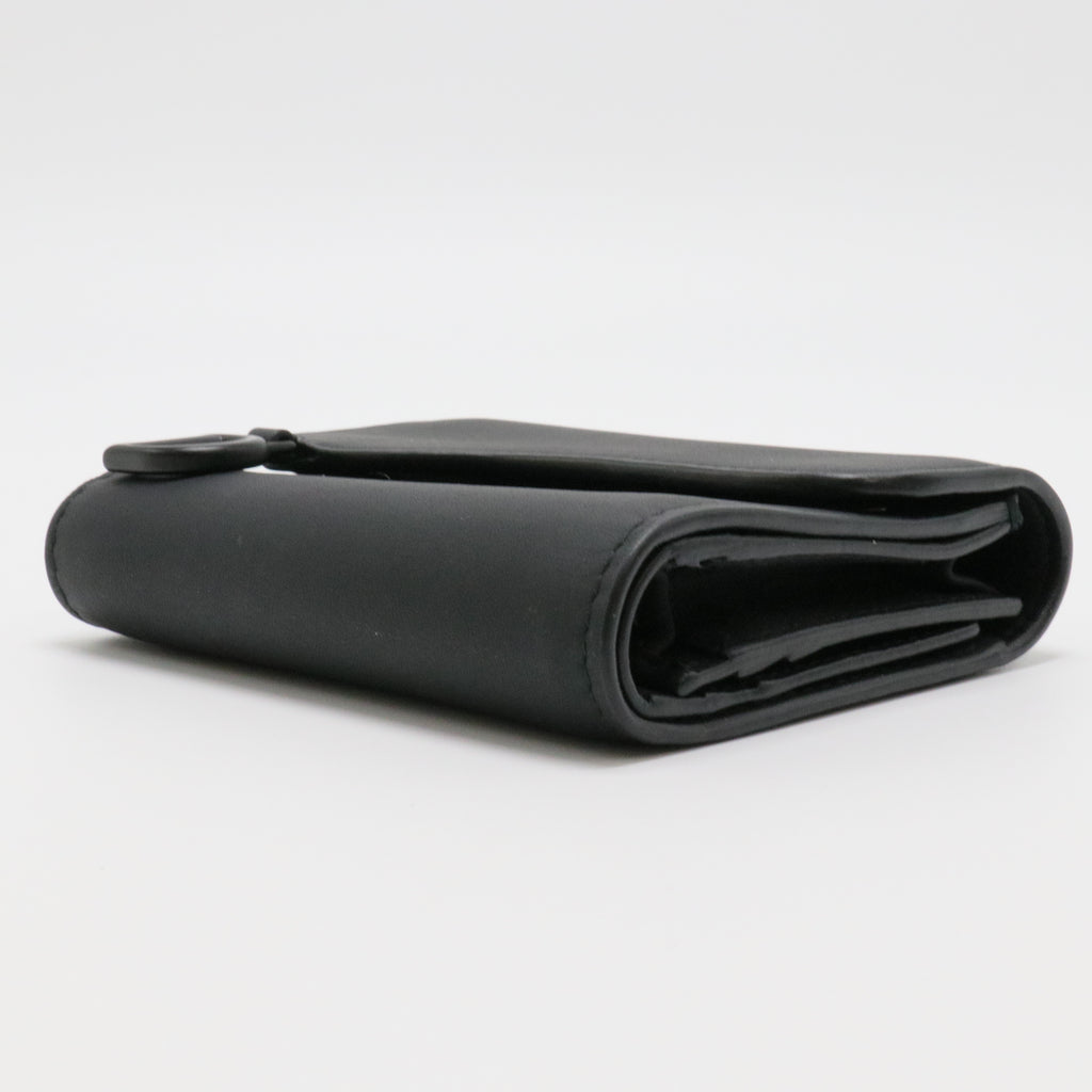 Ultra Matte Calfskin Saddle Card Holder