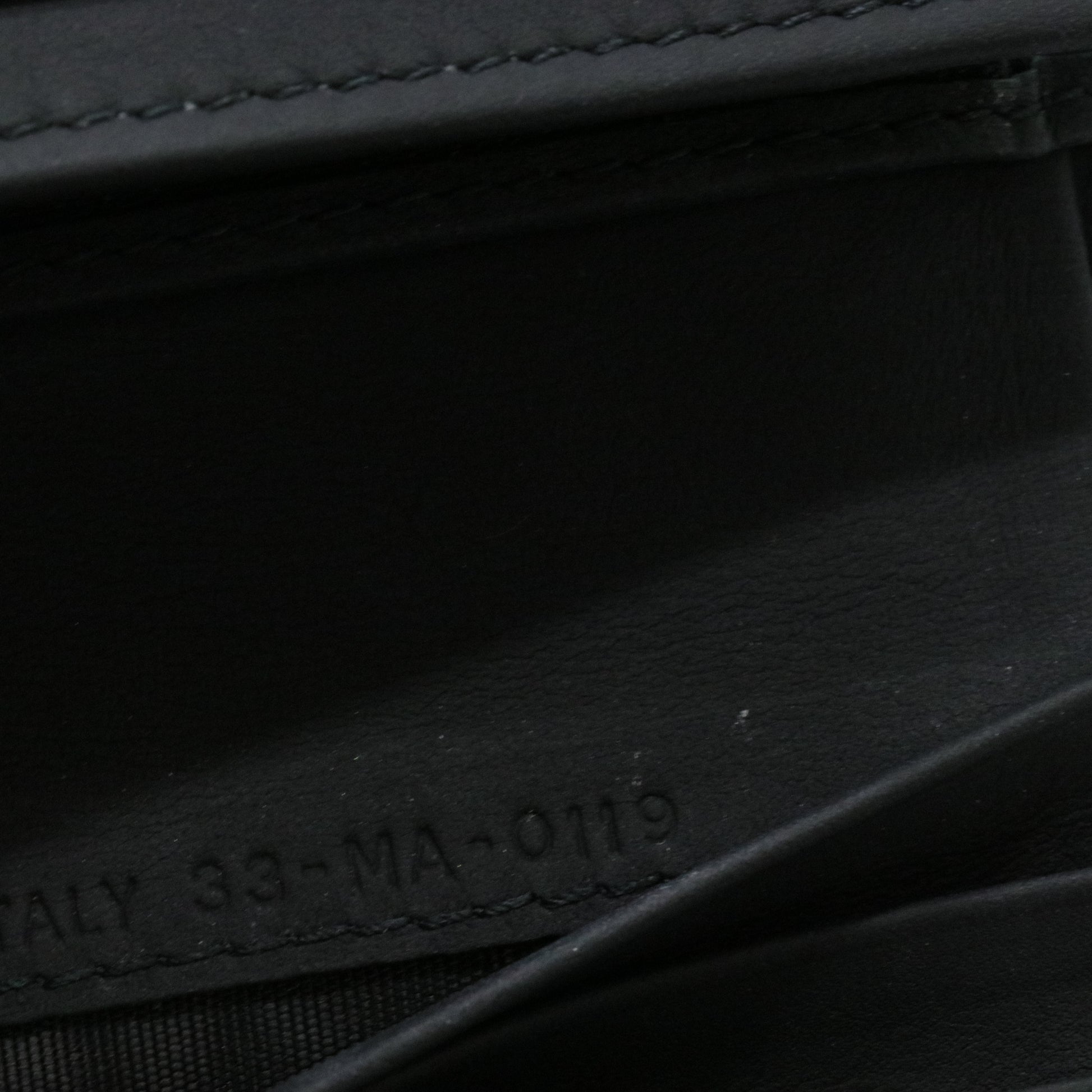 Ultra Matte Calfskin Saddle Card Holder