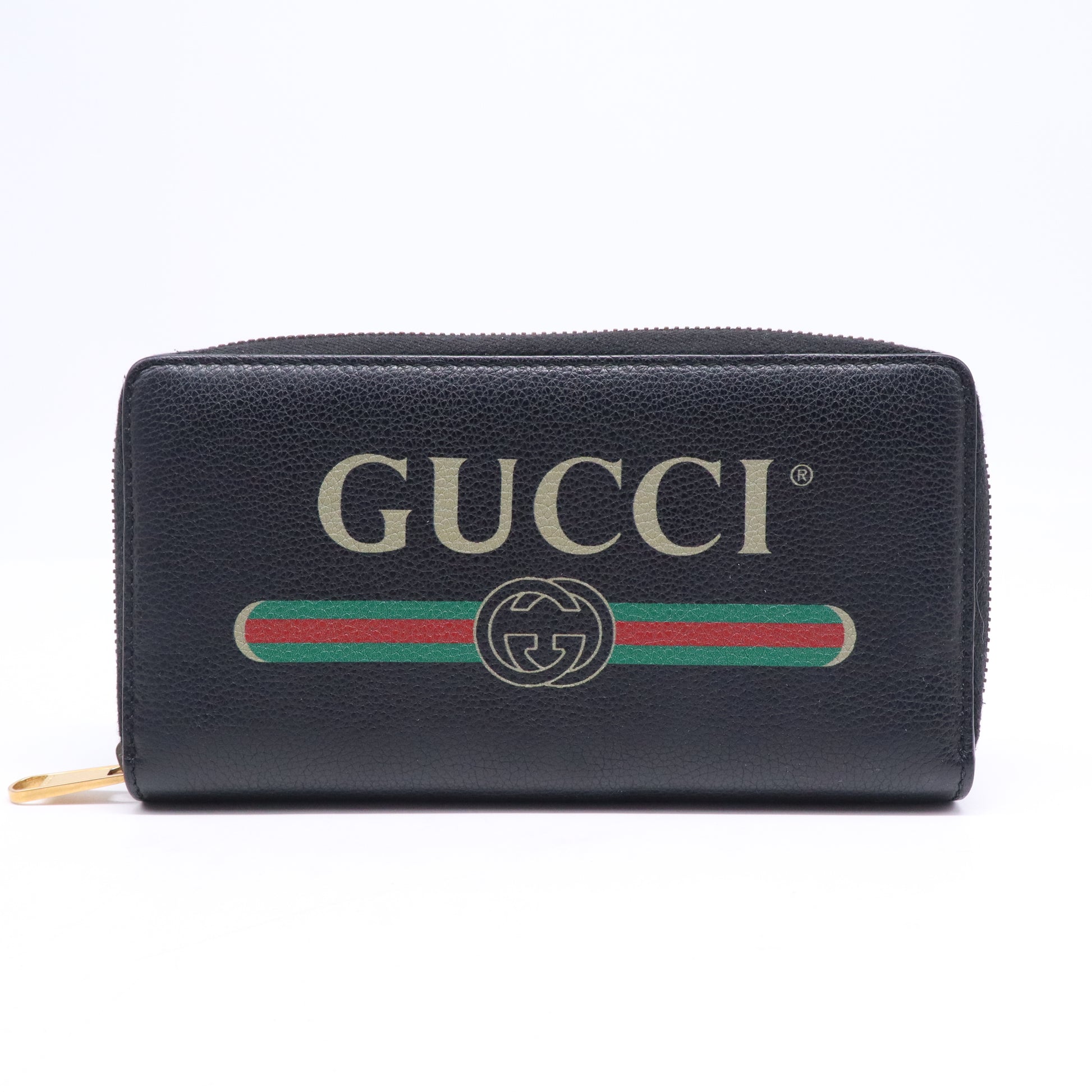 Gucci Print Zip Around Wallet W21058