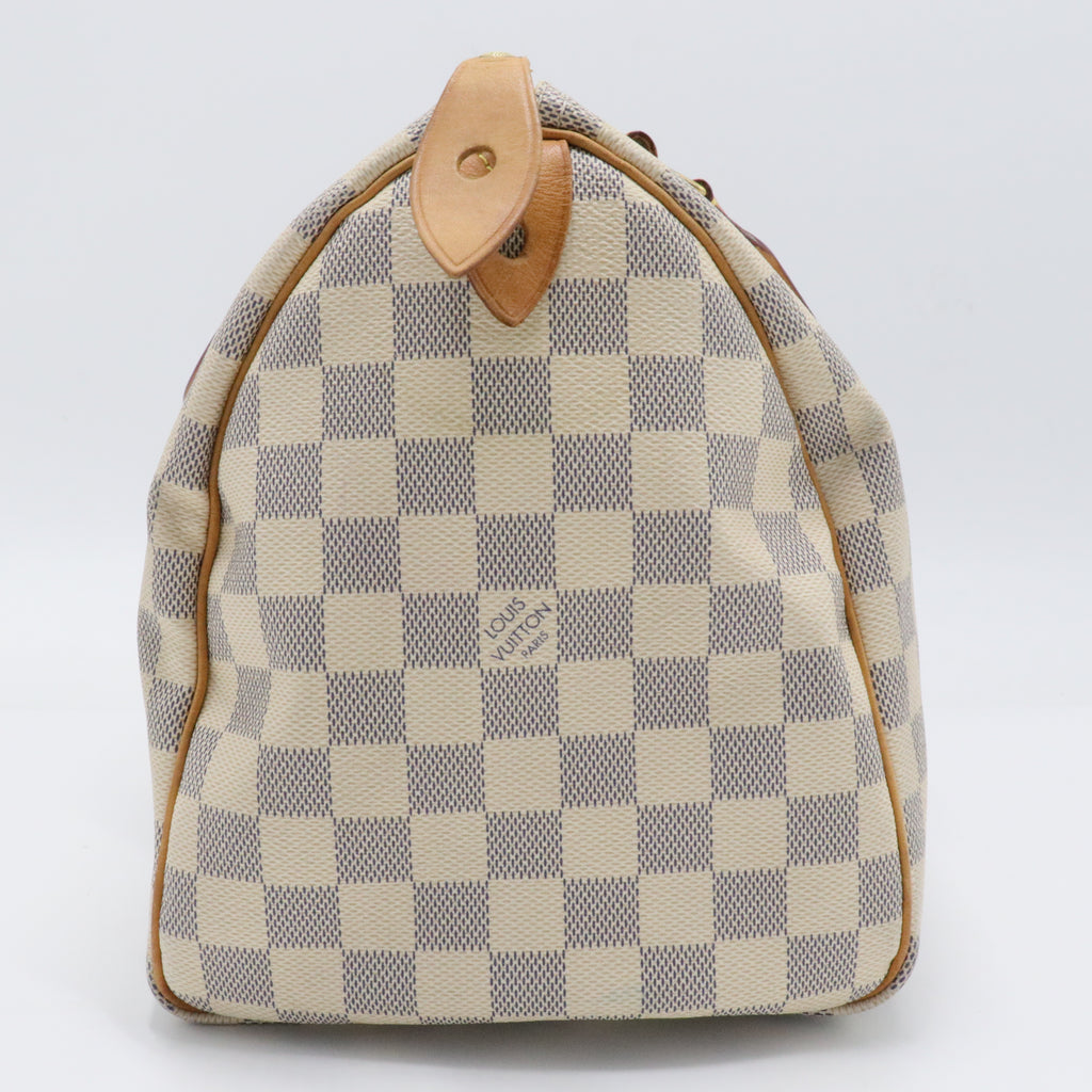 Speedy Handbag Damier Azur 30