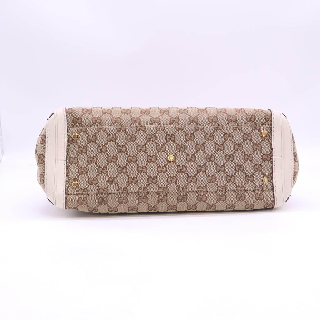 Gucci GG Canvas Running Tote Bag Twins B24459