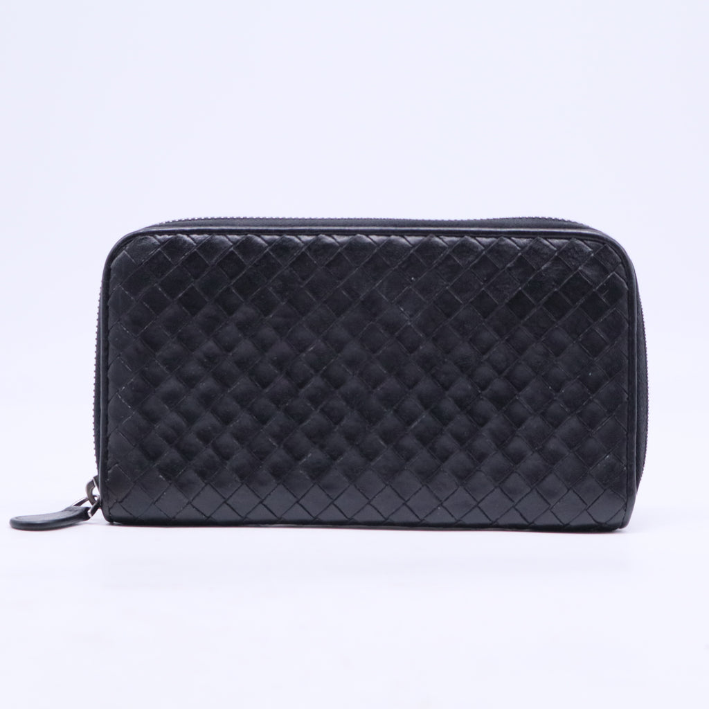 Intrecciato Piccolo Zip Around Wallet W20550