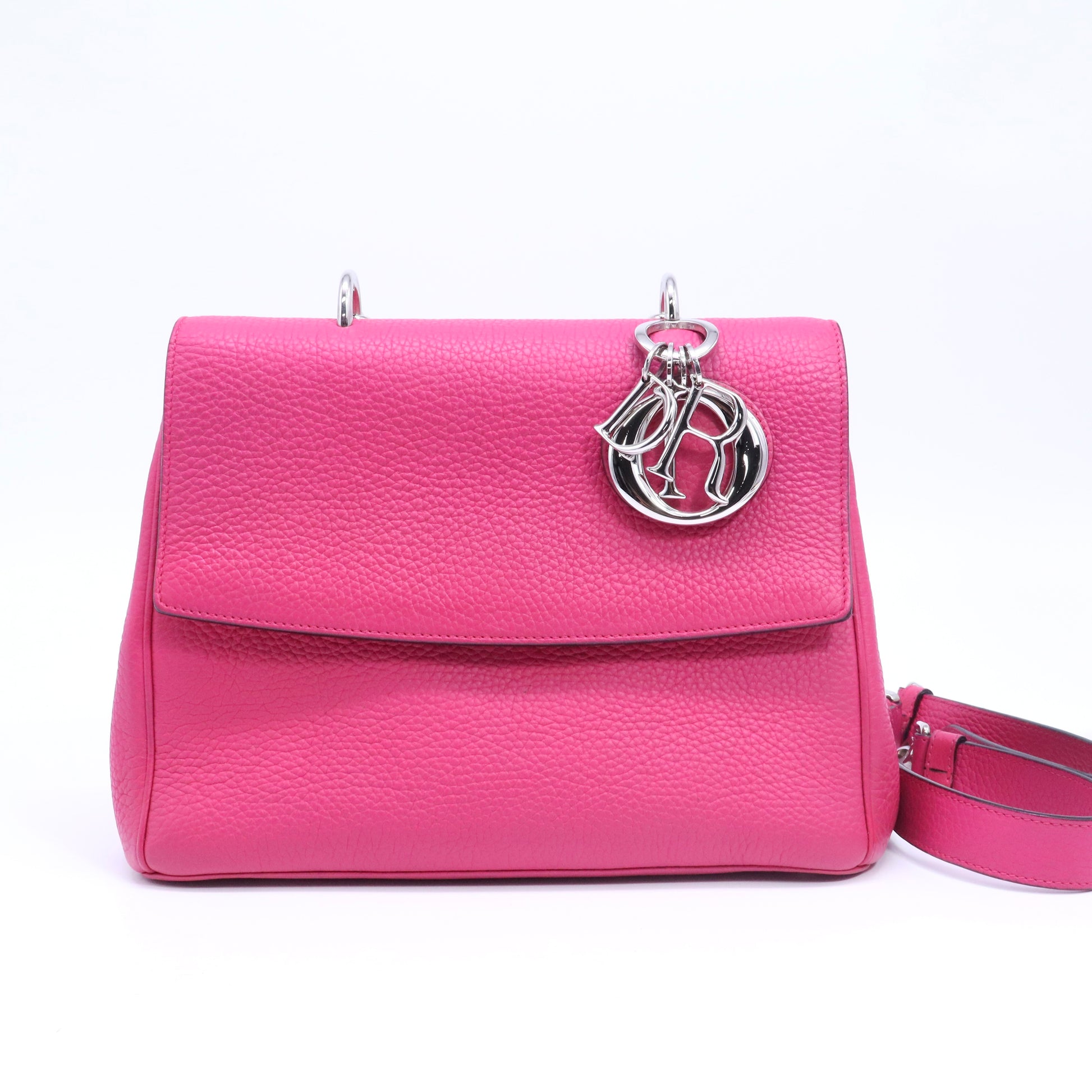 Be Dior Bag Pebbled Leather Small twins