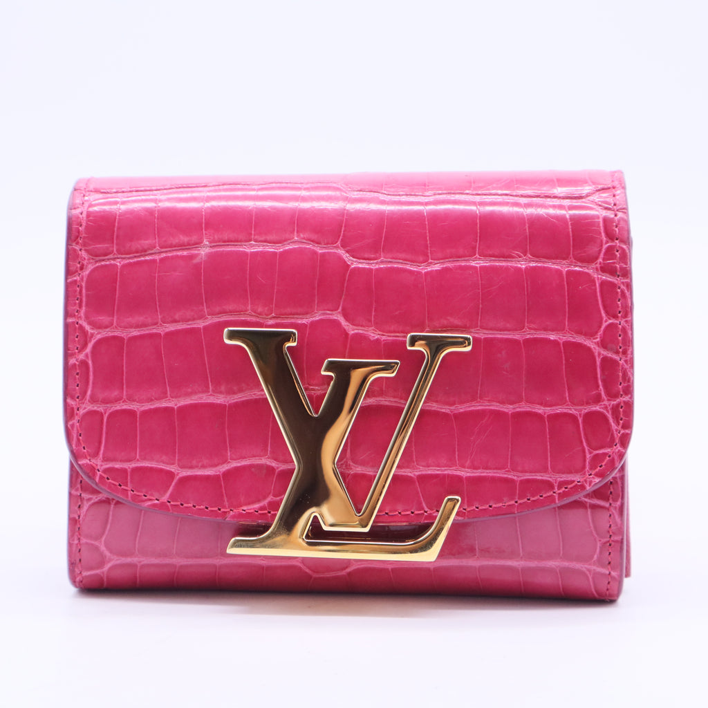 Vivienne LV Wallet Alligator Long W11190