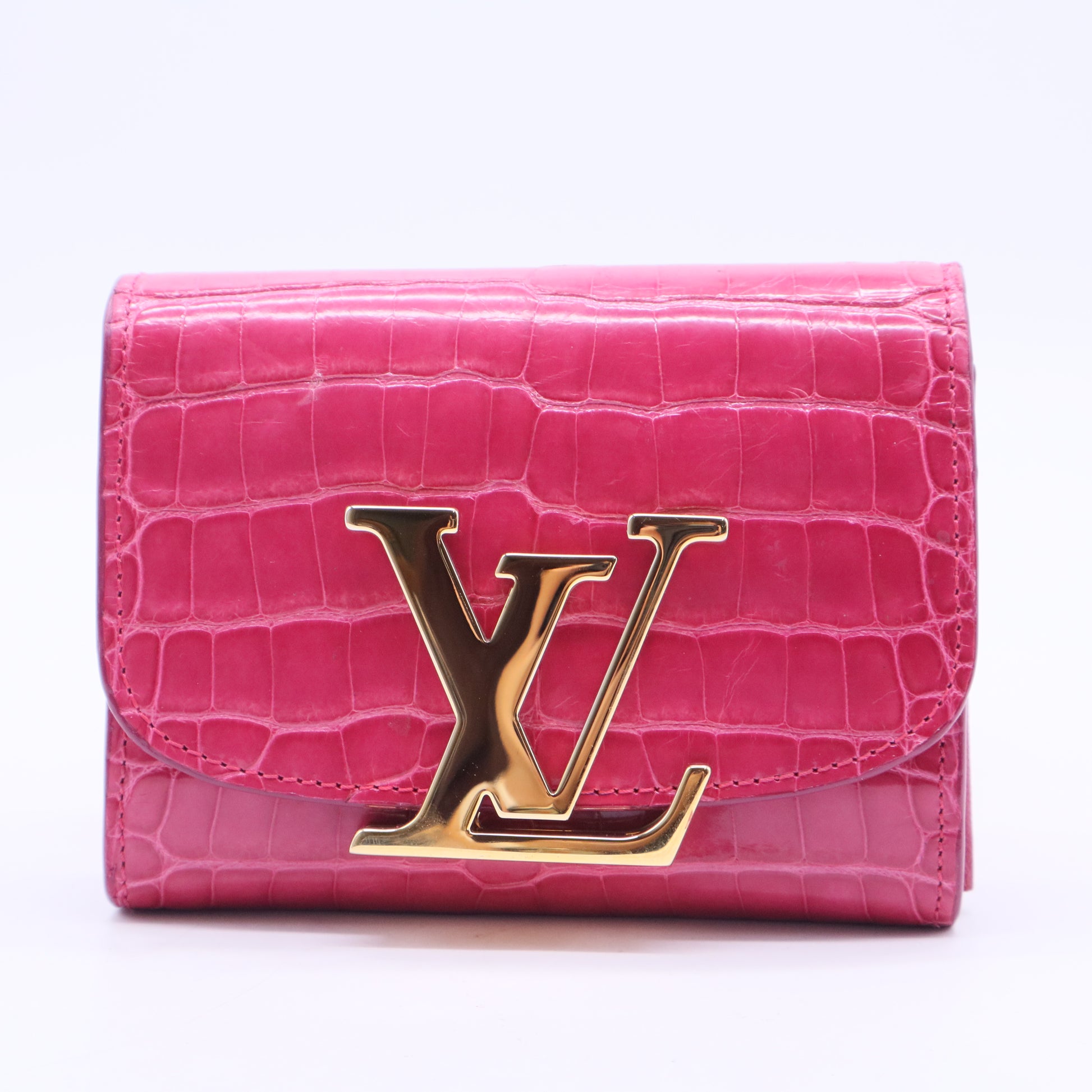 Vivienne LV Wallet Alligator Long W11190