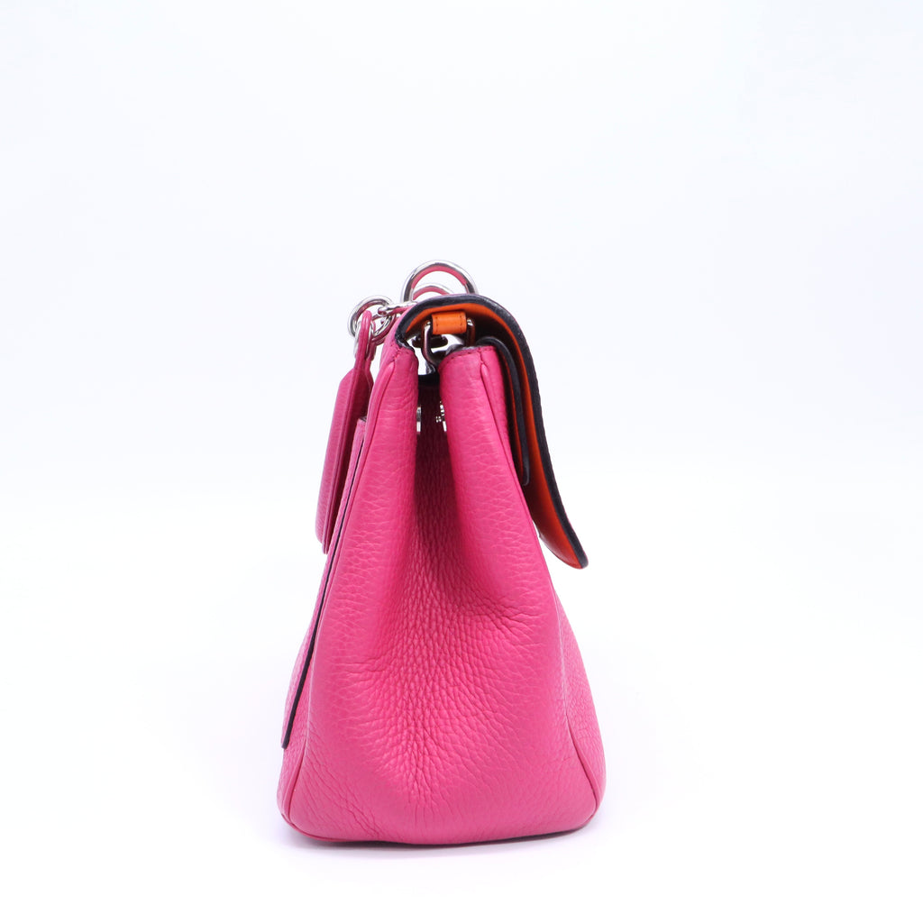 Be Dior Bag Pebbled Leather Small twins