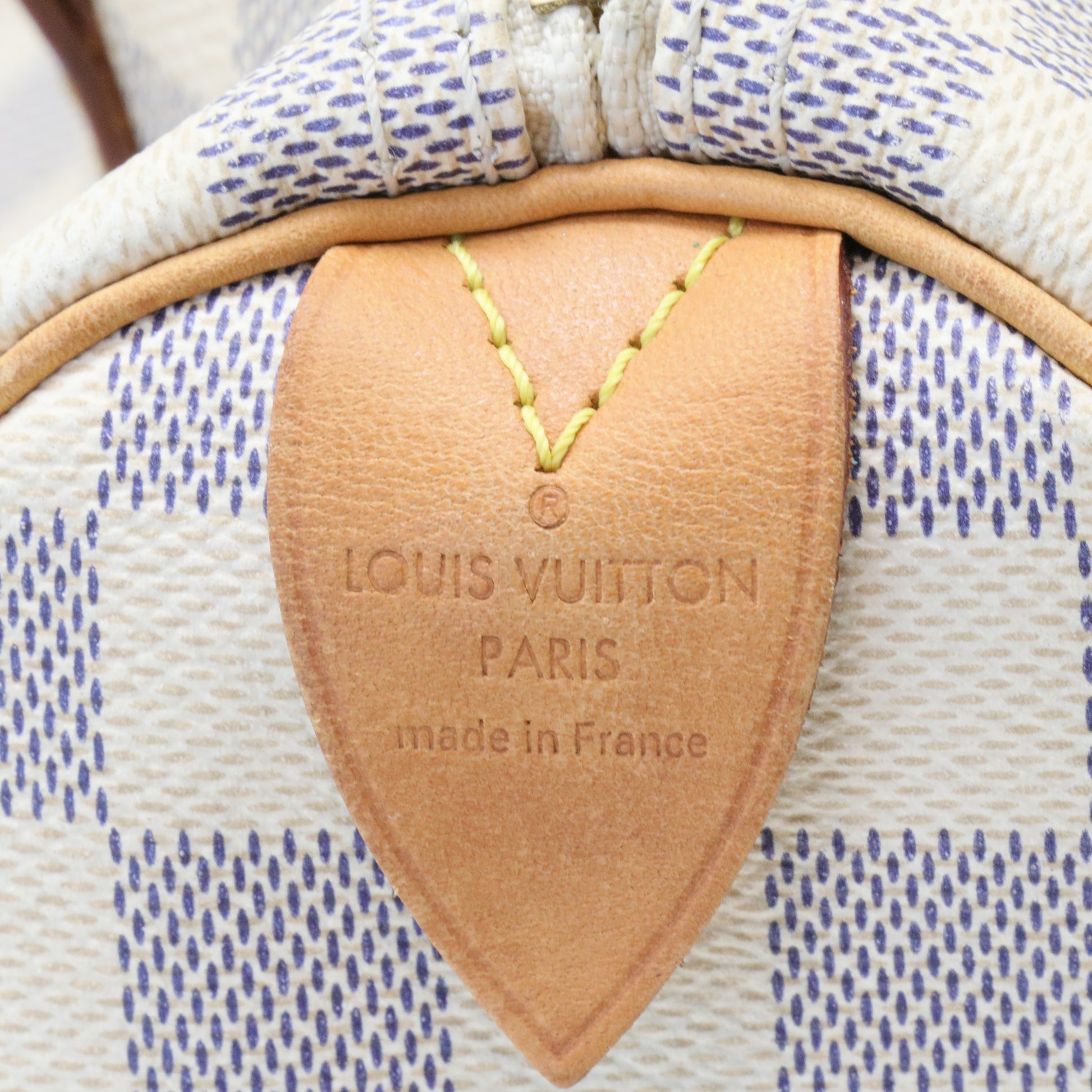 Speedy Handbag Damier Azur 30