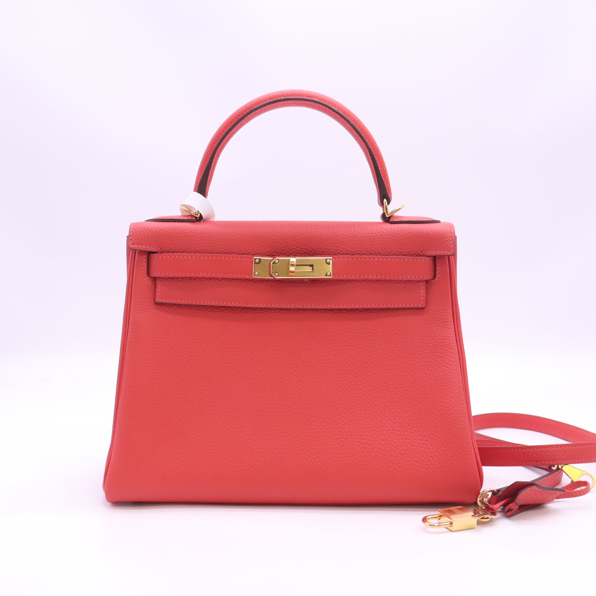 Hermes Taurillon Clemence Kelly Retourne 28 Bougainvillea B24565