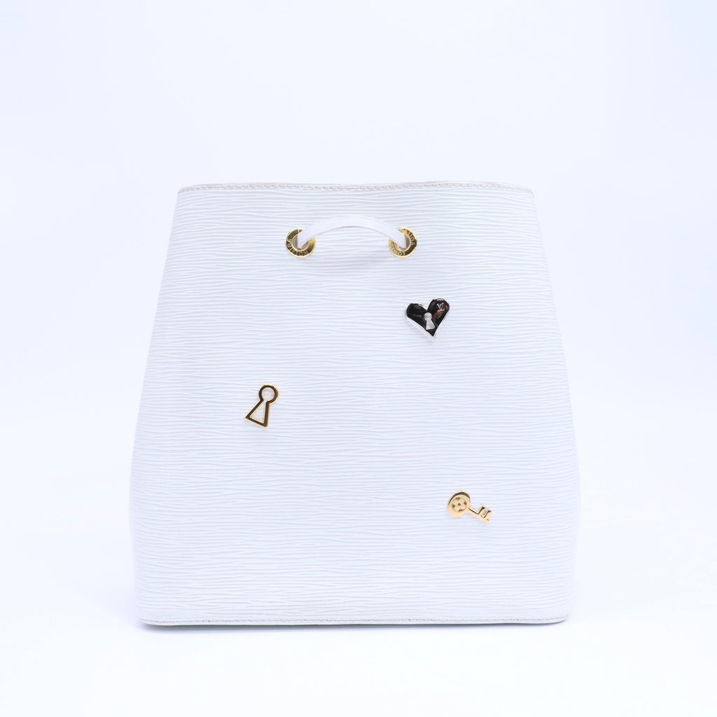 White Epi Neonoe Love Lock twins