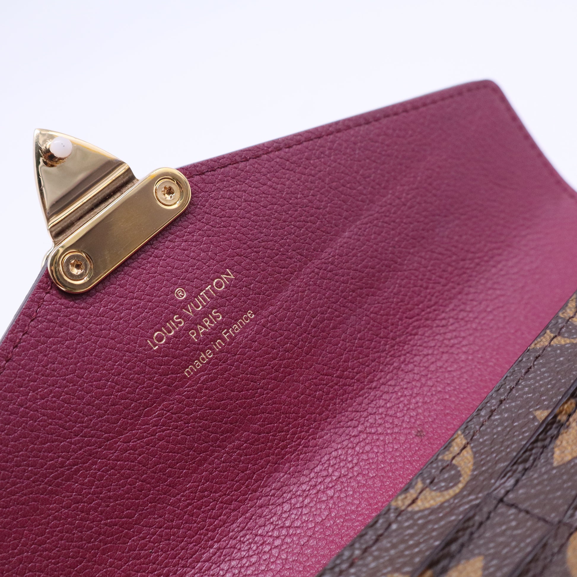 2016 LV Monogram Pallas Wallet