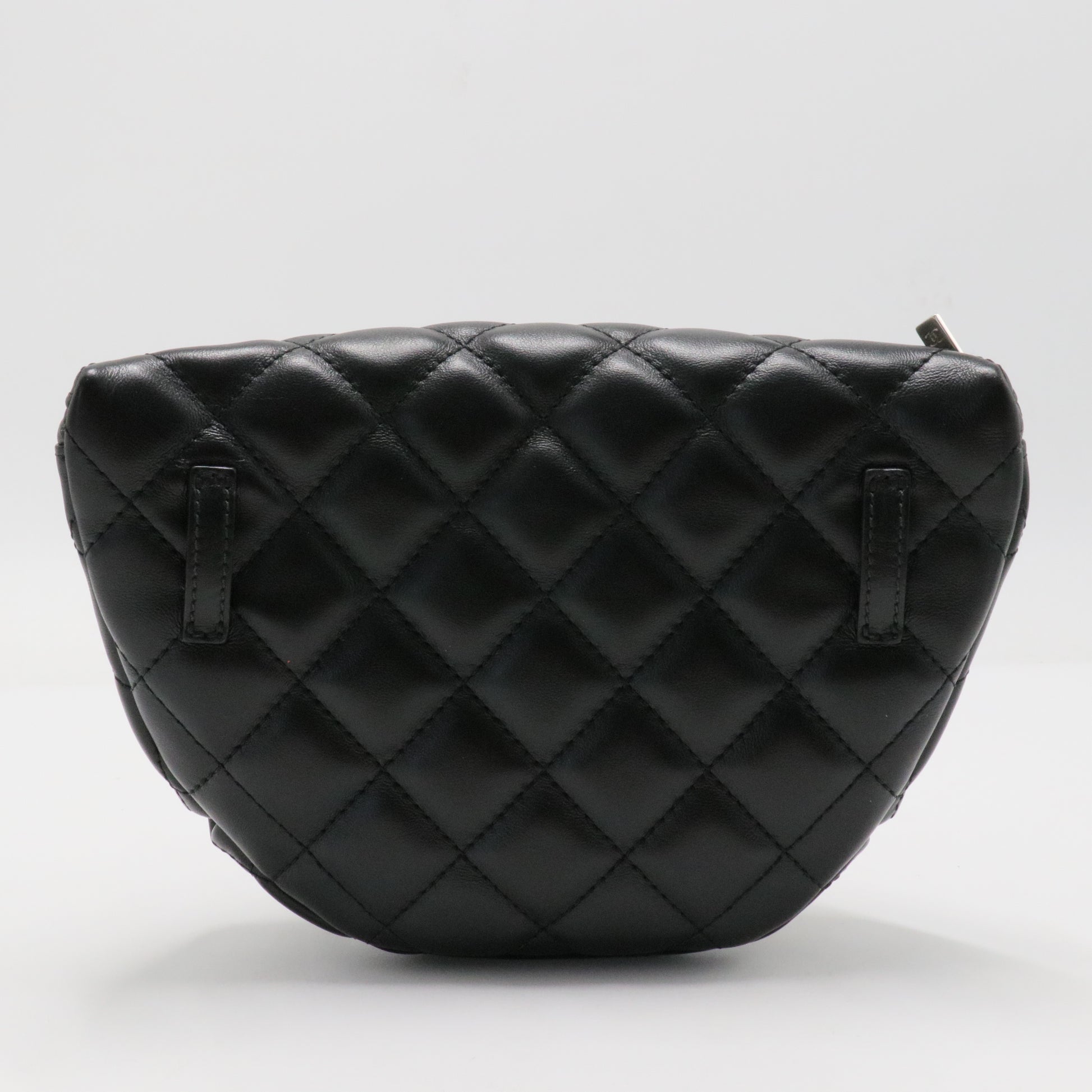 Lambskin Quilted Waist Belt Bag