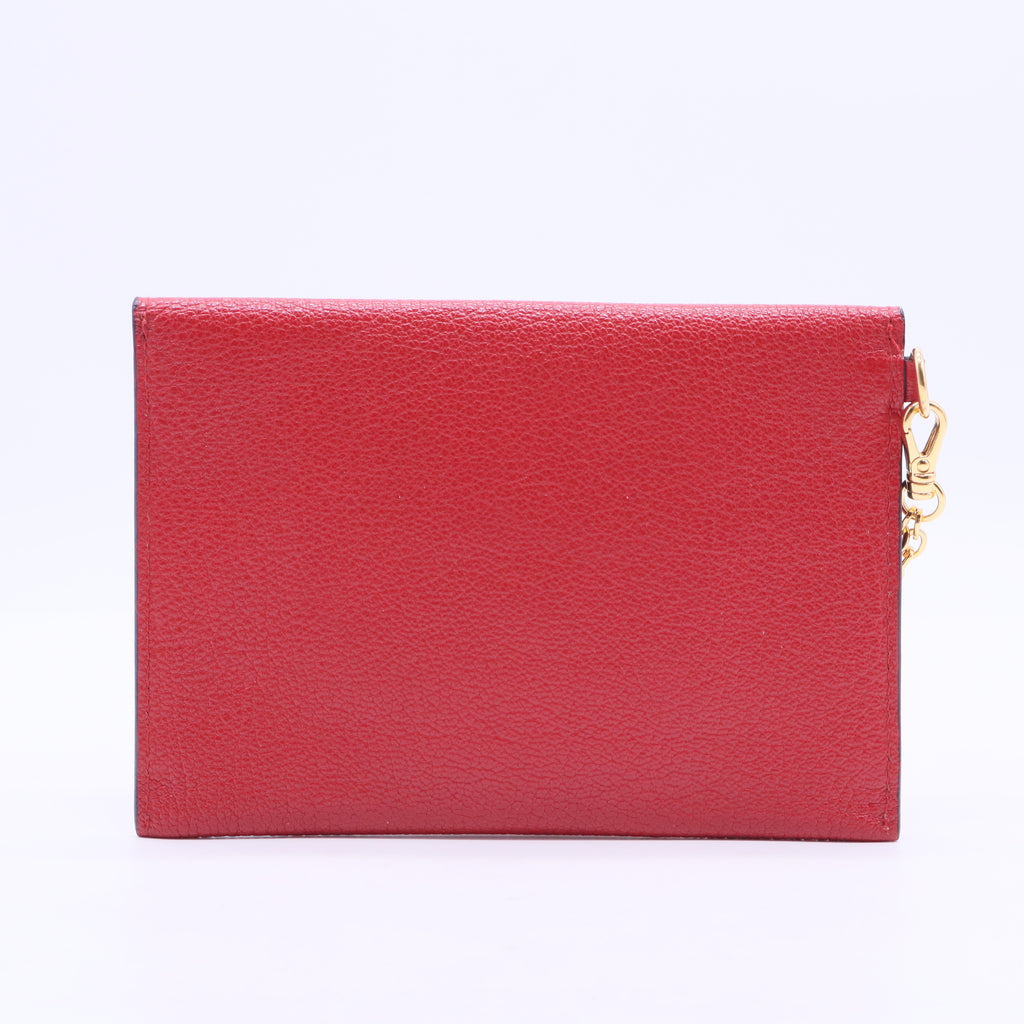 Madras Red Leather Joli Closet W20117