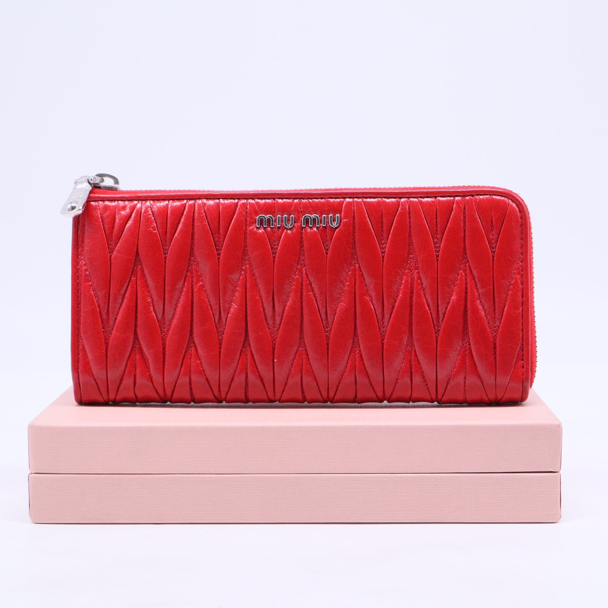 Matelassé Nappa Leather Continental Wallet W20534