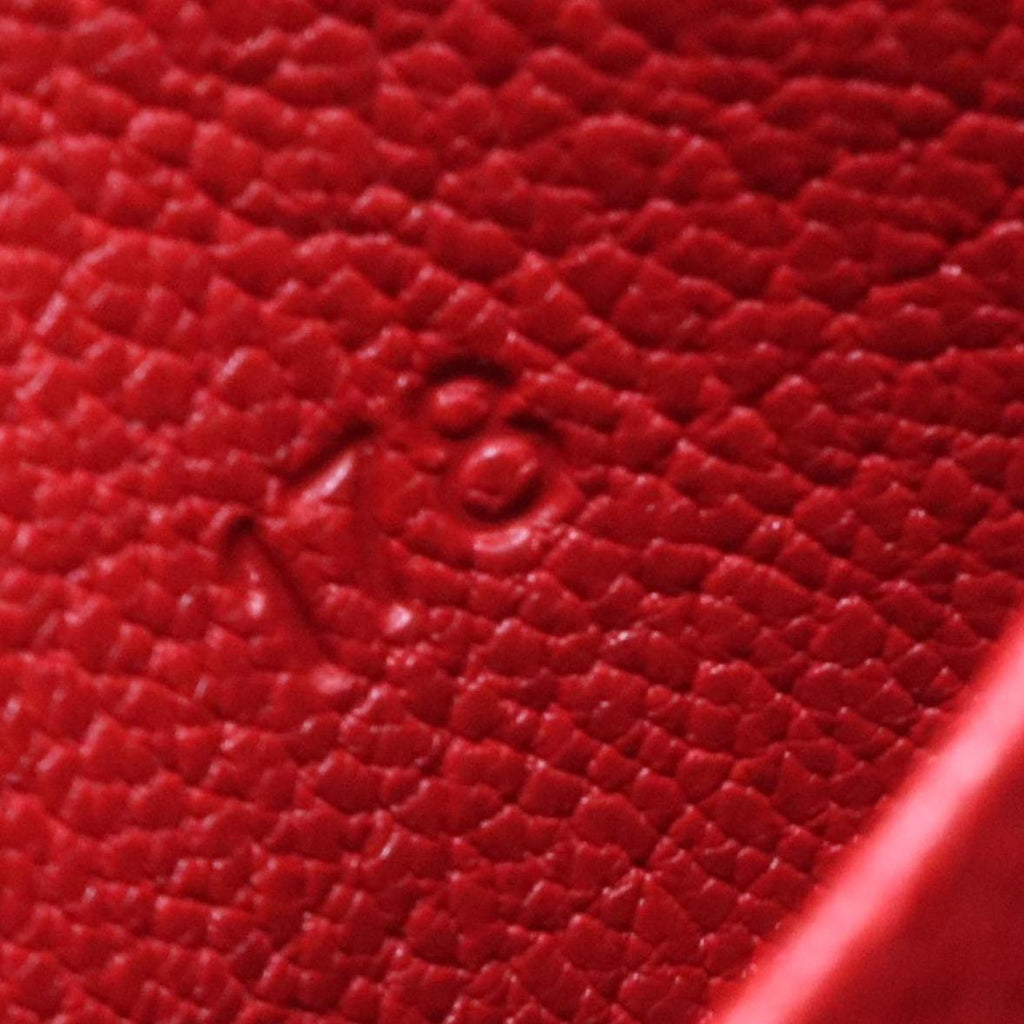 Madras Red Leather Joli Closet W20117