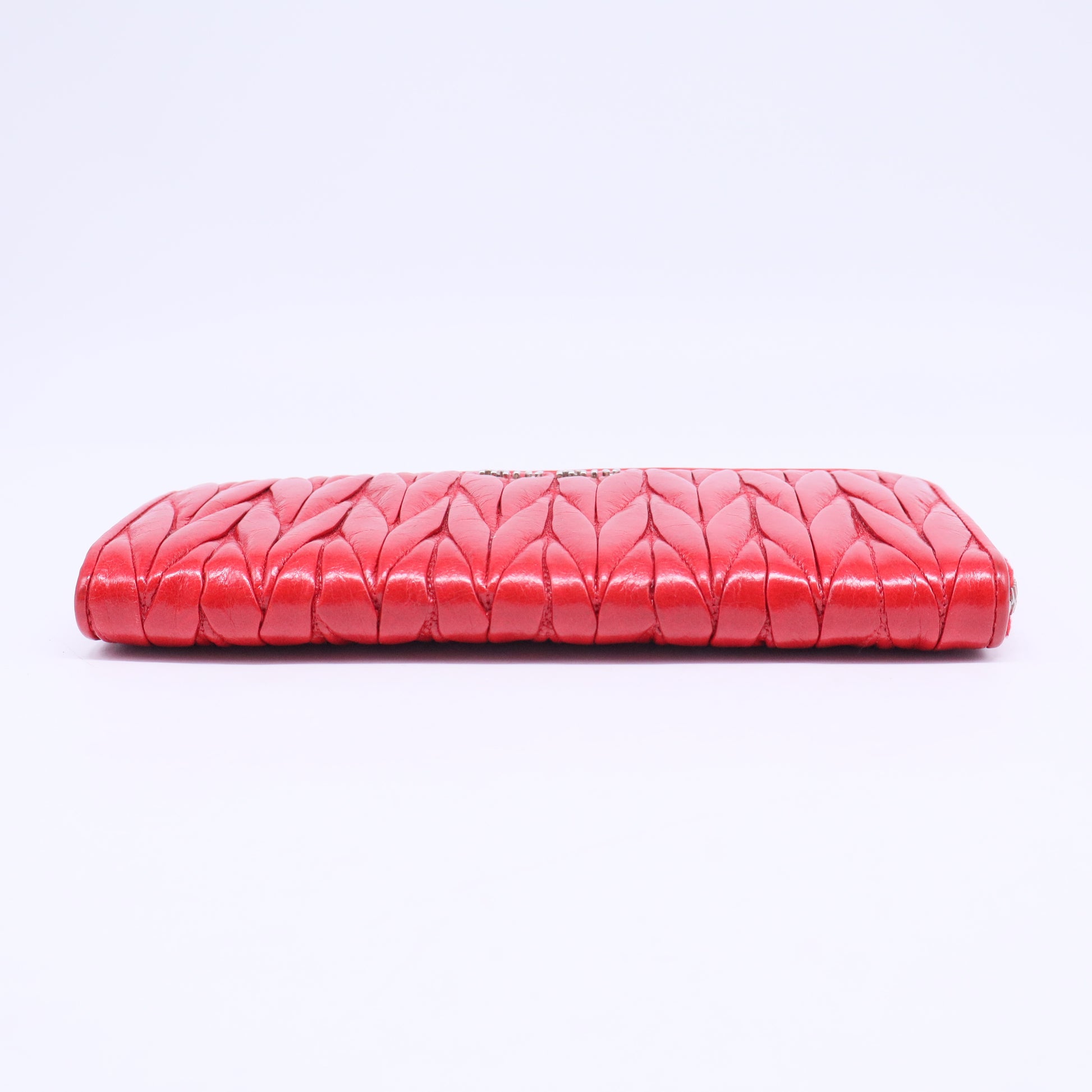 Matelassé Nappa Leather Continental Wallet W20534