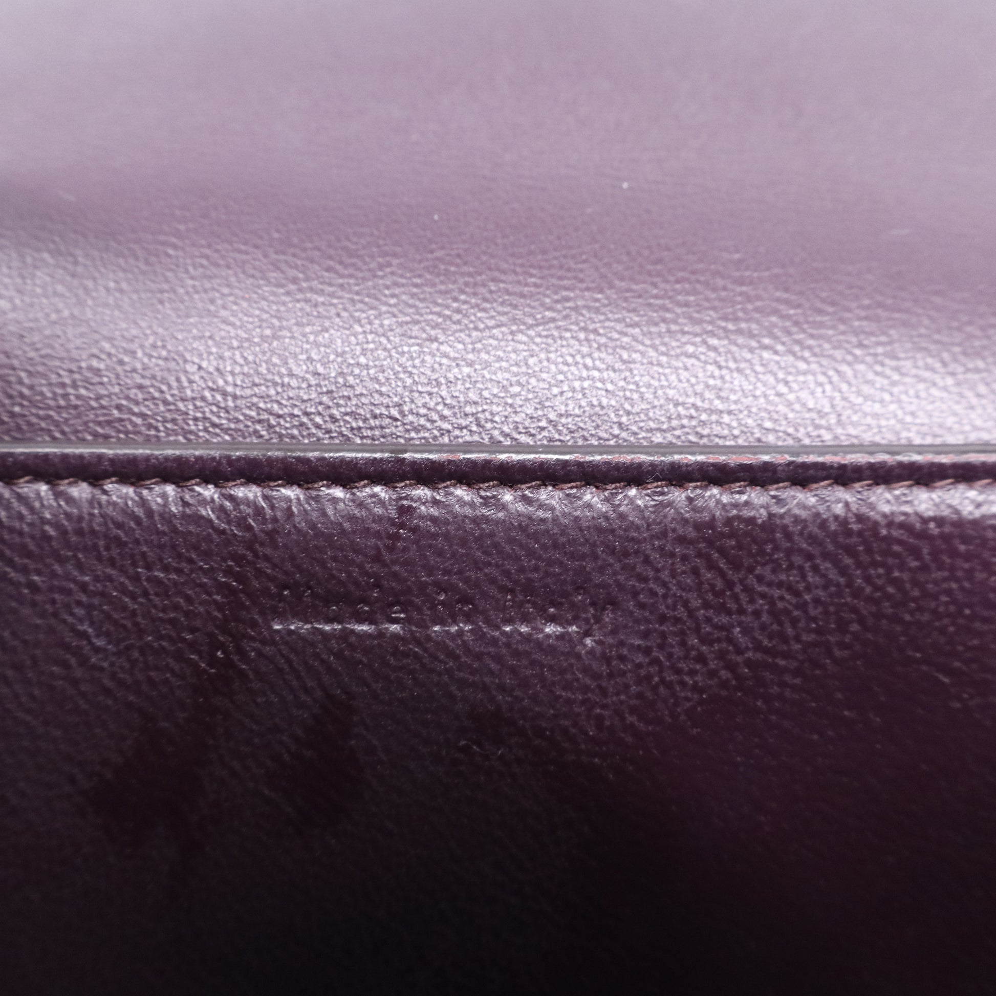 Shiny Smooth Calfskin Medium Frame Shoulder Bag Velvet Desert B21624