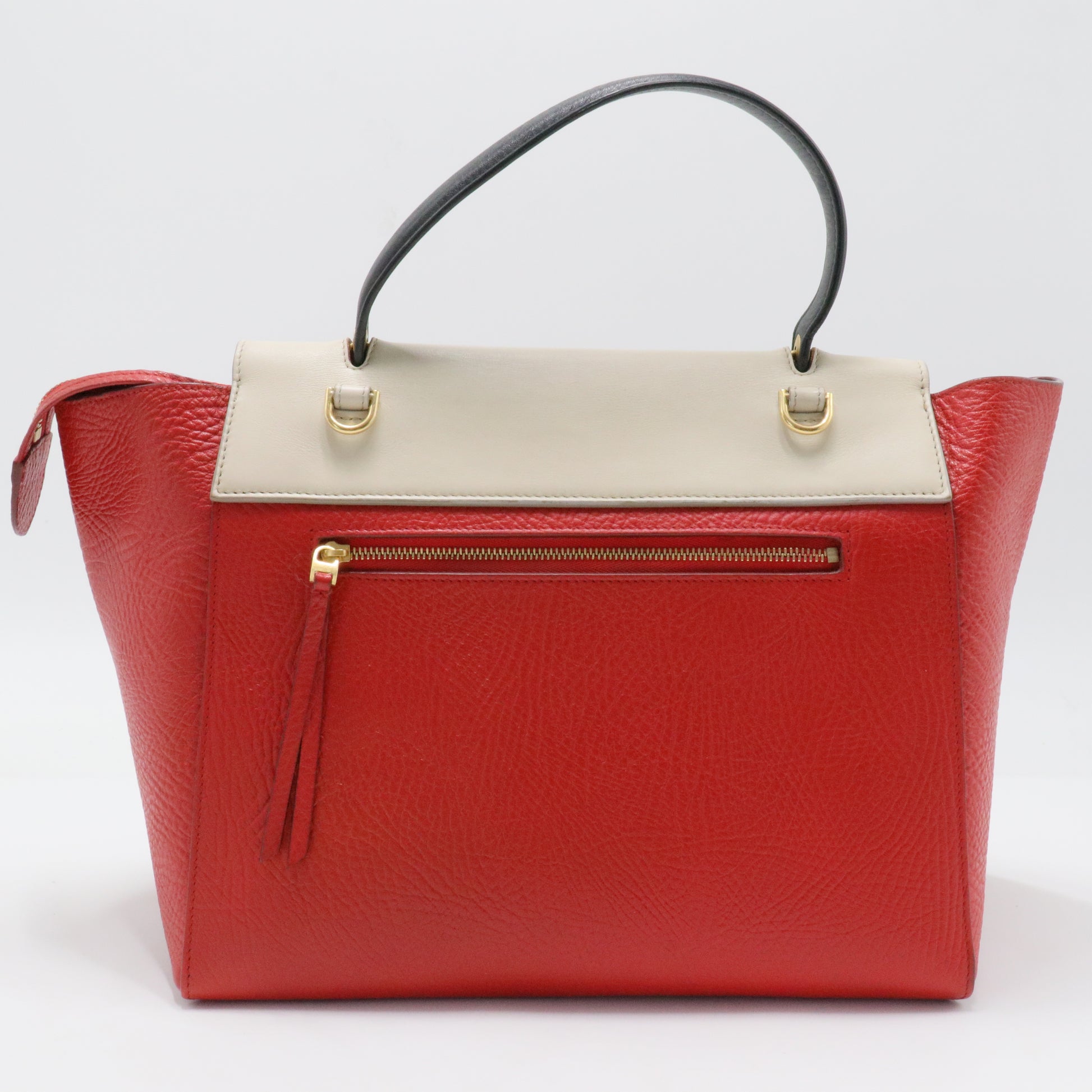 Tricolor Belt Bag Leather Mini