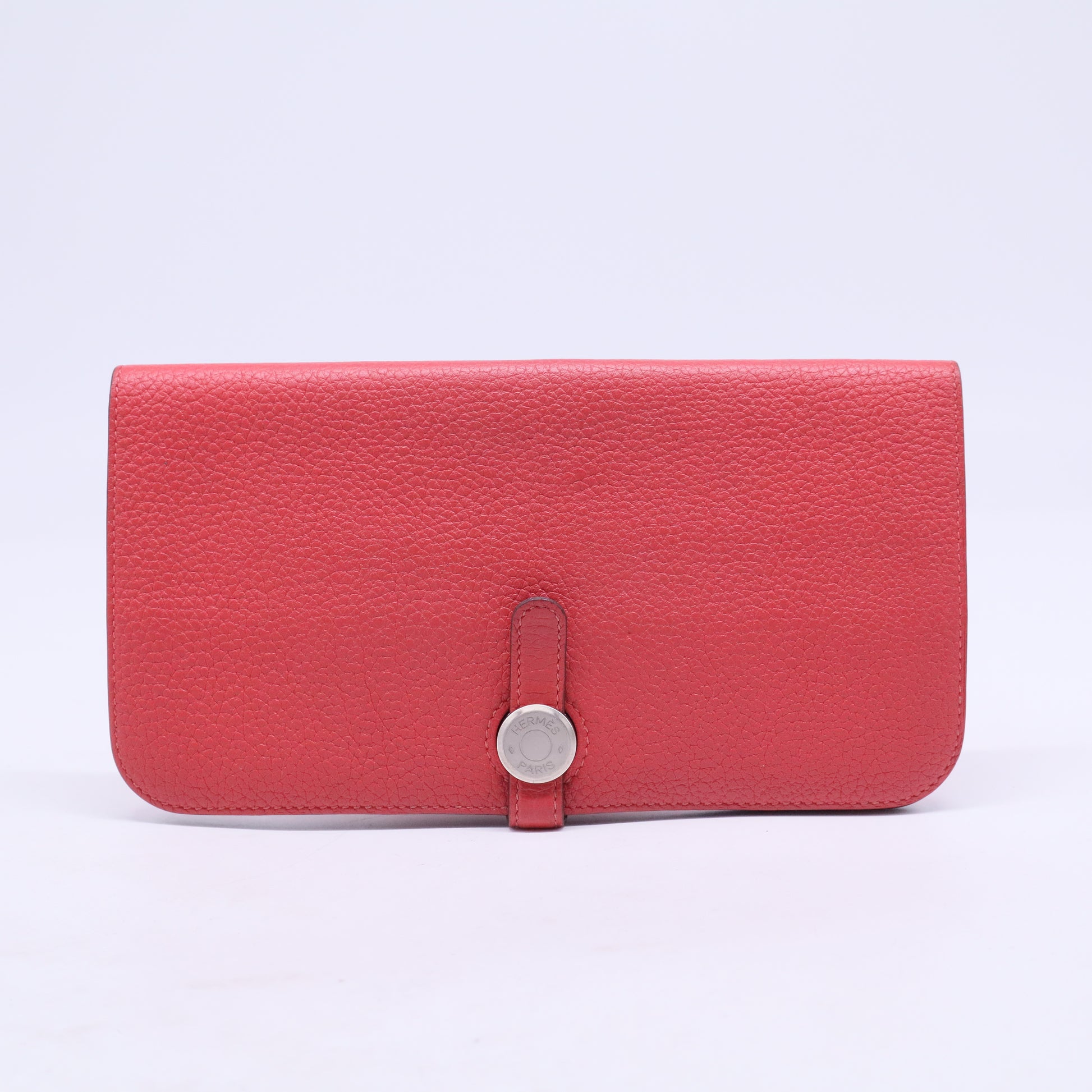Red Clemence Dogon Long Wallet W20493