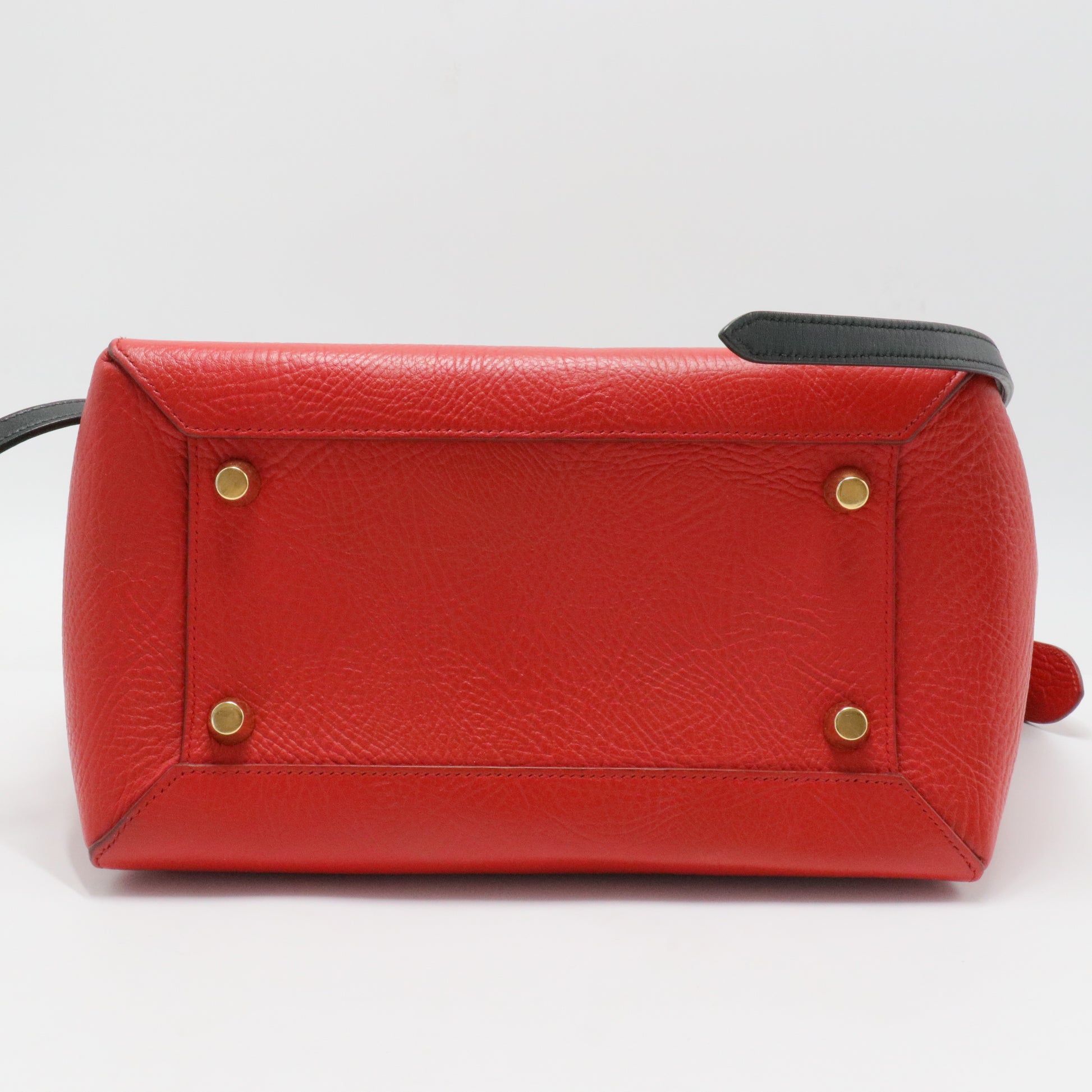 Tricolor Belt Bag Leather Mini