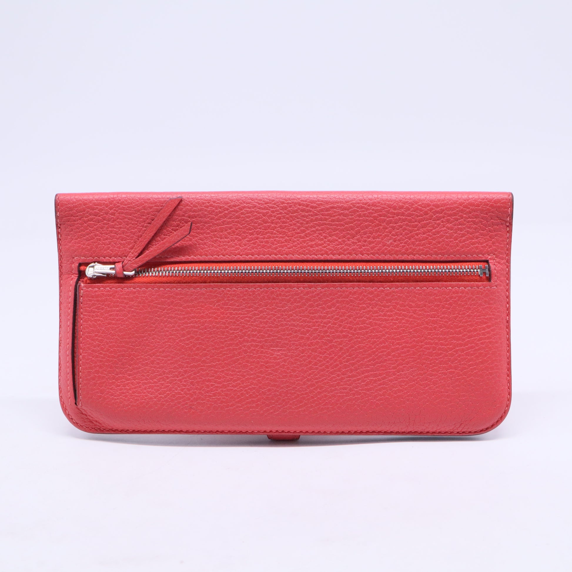 Red Clemence Dogon Long Wallet W20493